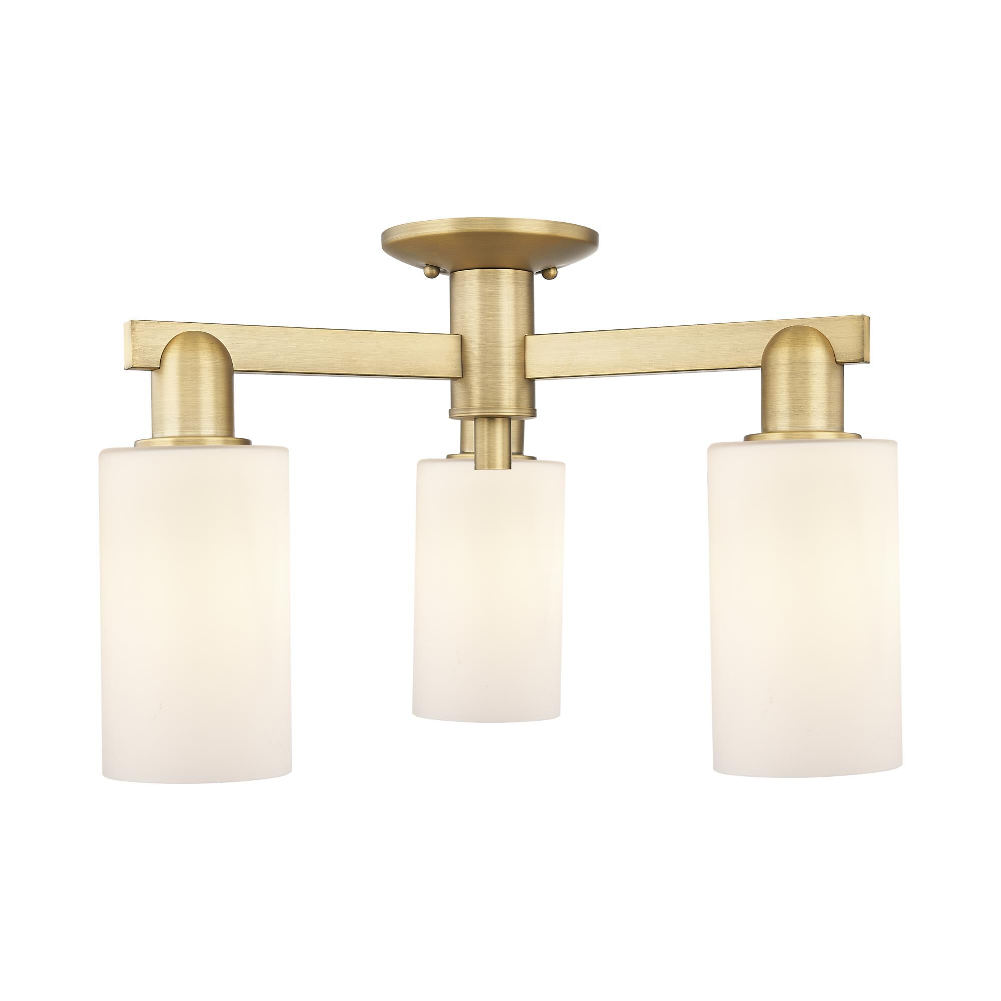 Bruno Marashlian Clymer 21 Inch Semi Flush Mount by Innovations Lighting
