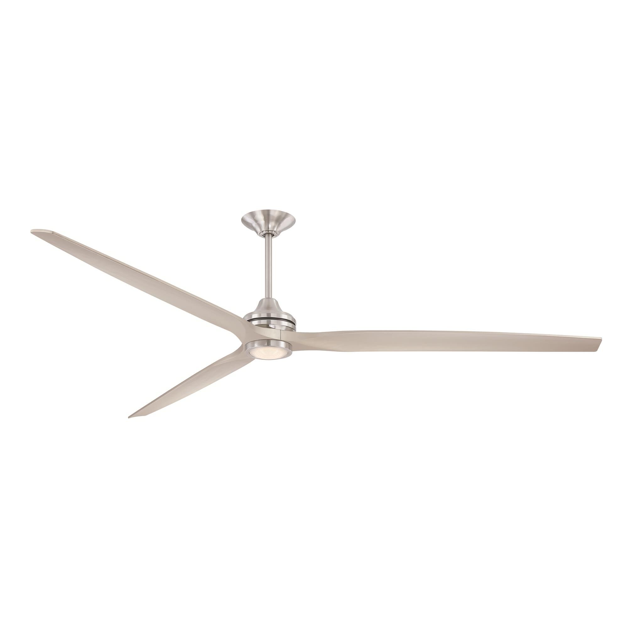 Spitfire 96 Inch Ceiling Fan with Light Kit,