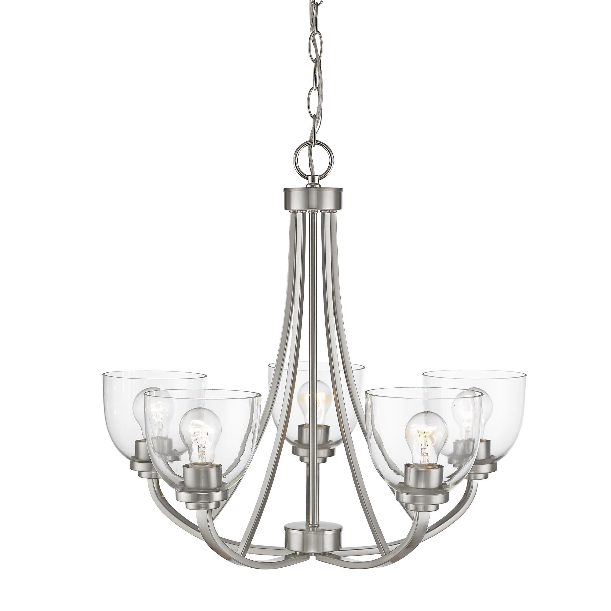 Ashton 25 Inch 5 Light Chandelier by Z-Lite