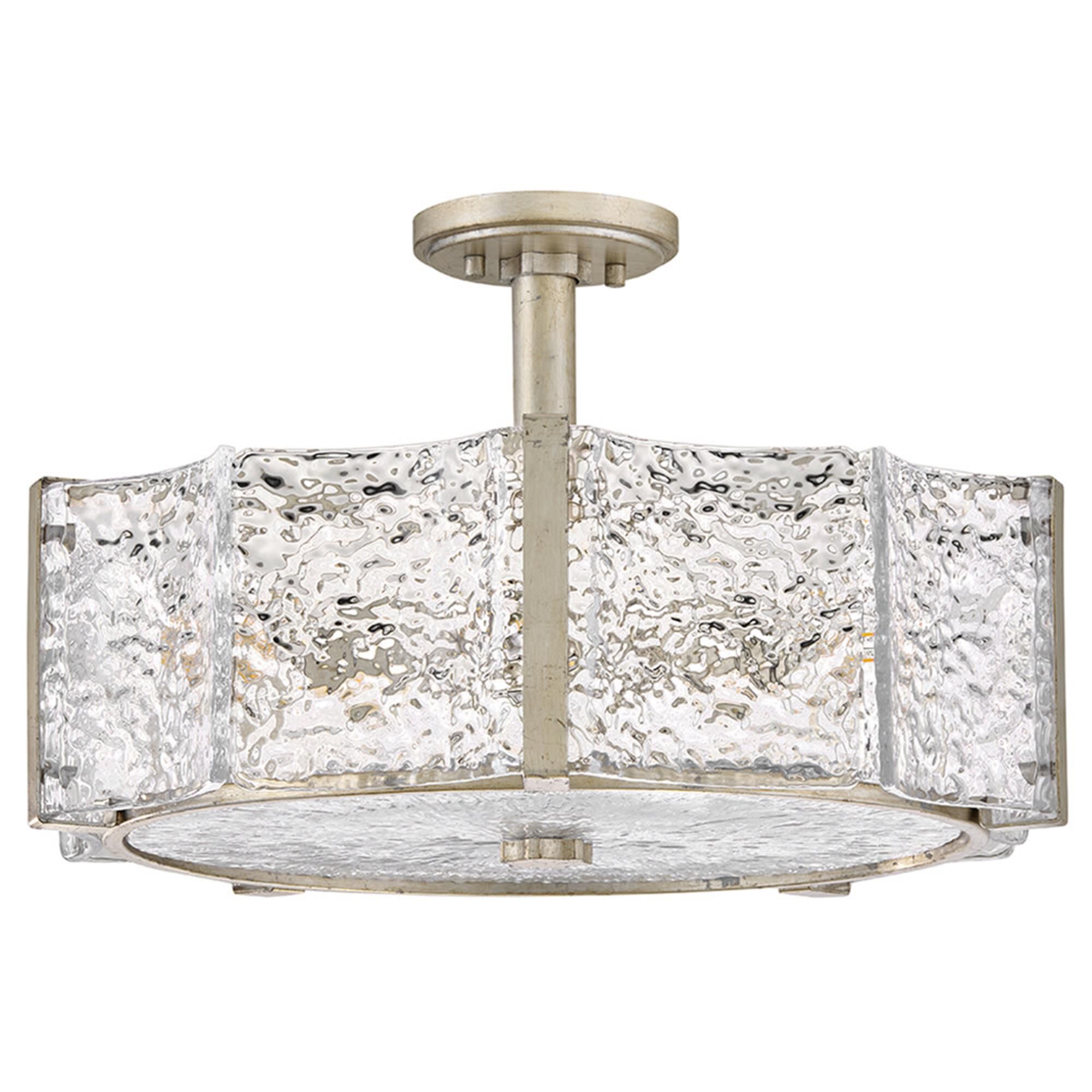 Florian 20 Inch 5 Light Semi Flush Mount,