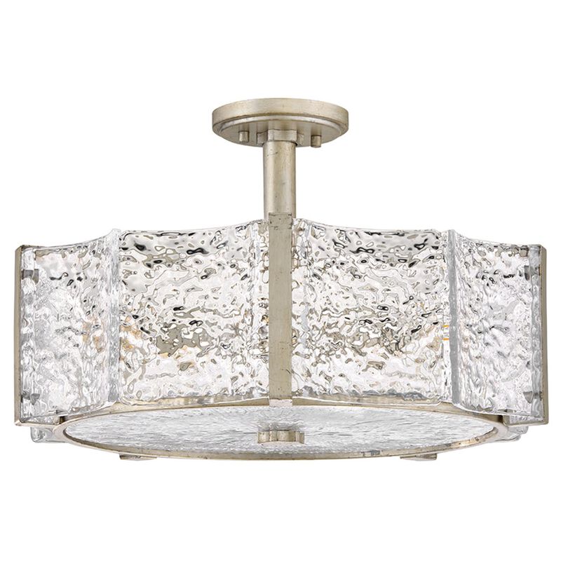 Florian 20 Inch 5 Light Semi Flush Mount by Fredrick Ramond