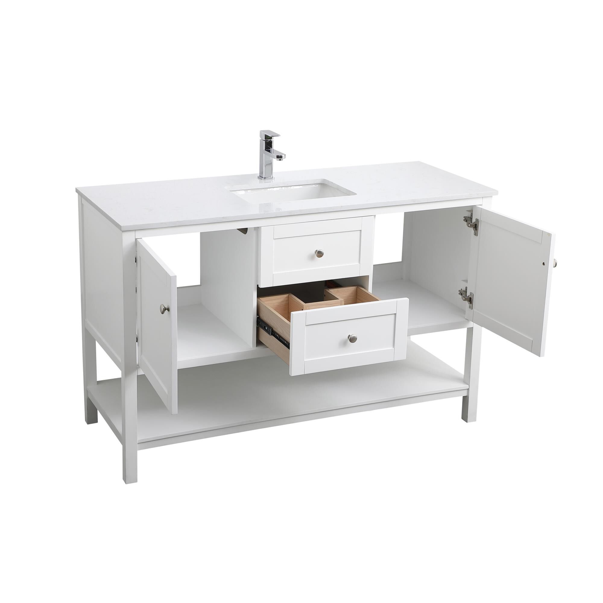 Heath 54 Inch Bath Vanity by Elegant Decor
