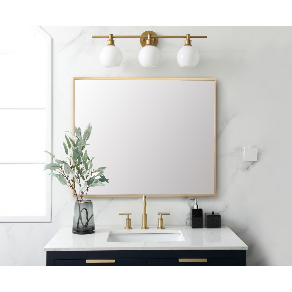 Shown in Gold finish