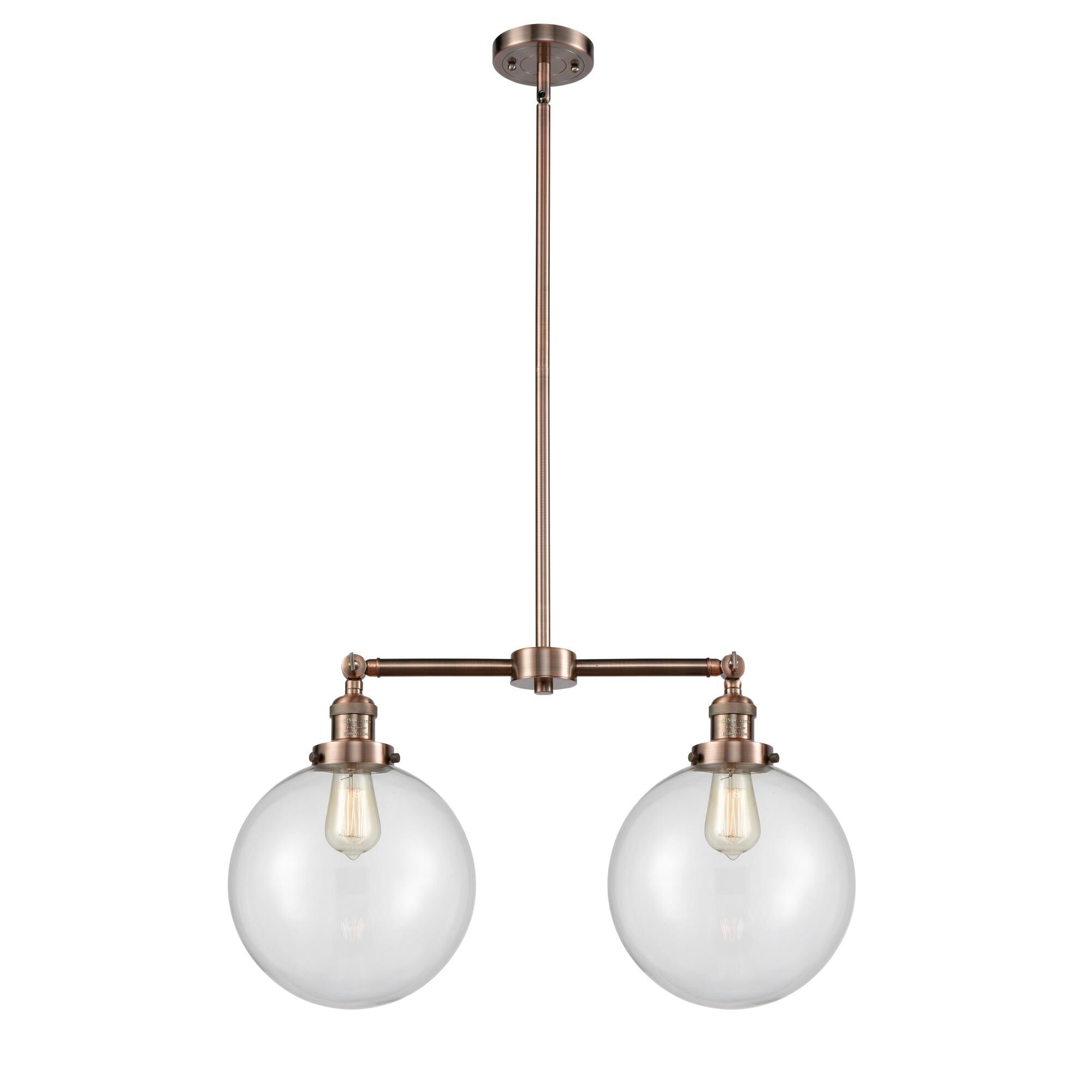 Bruno Marashlian Beacon 25 Inch 2 Light Chandelier by Innovations Lighting