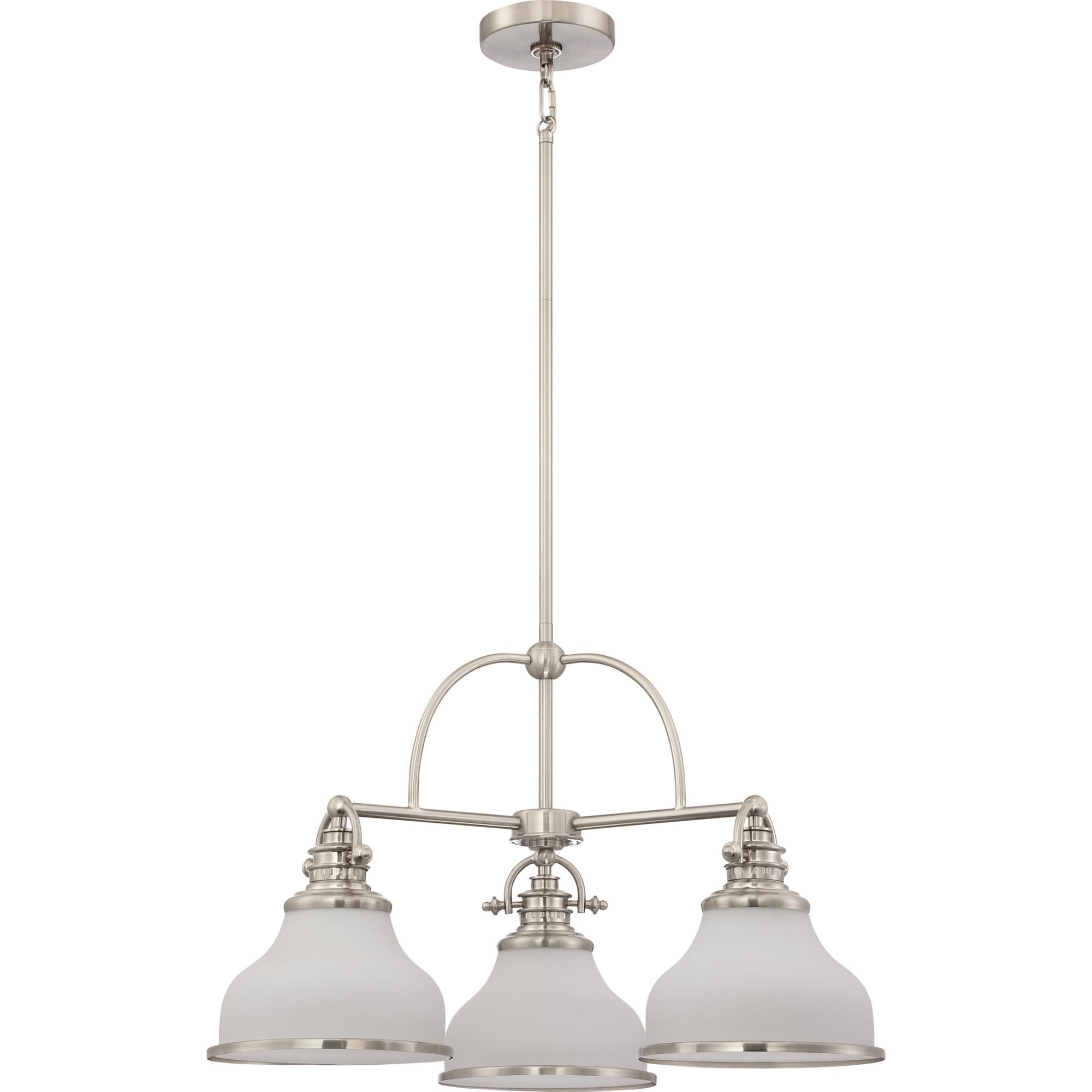 Grant 24 Inch 3 Light Chandelier by Quoizel