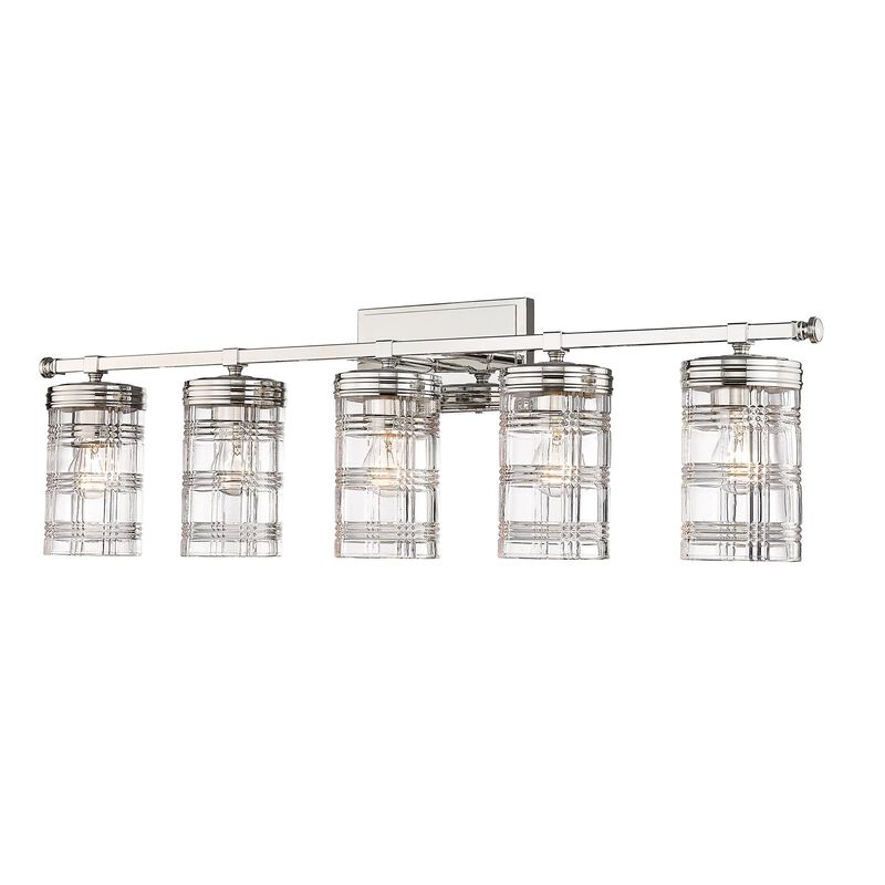 Archer 38 Inch 5 Light Bath Vanity Light by Z-Lite