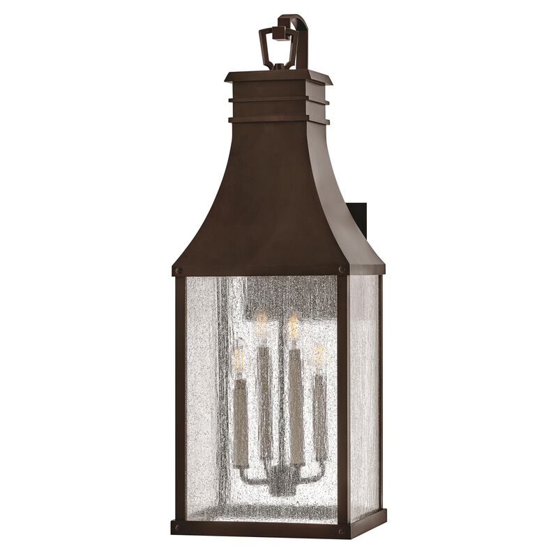 Beacon Hill 32 Inch Tall 4 Light Outdoor Wall Light by Hinkley Lighting