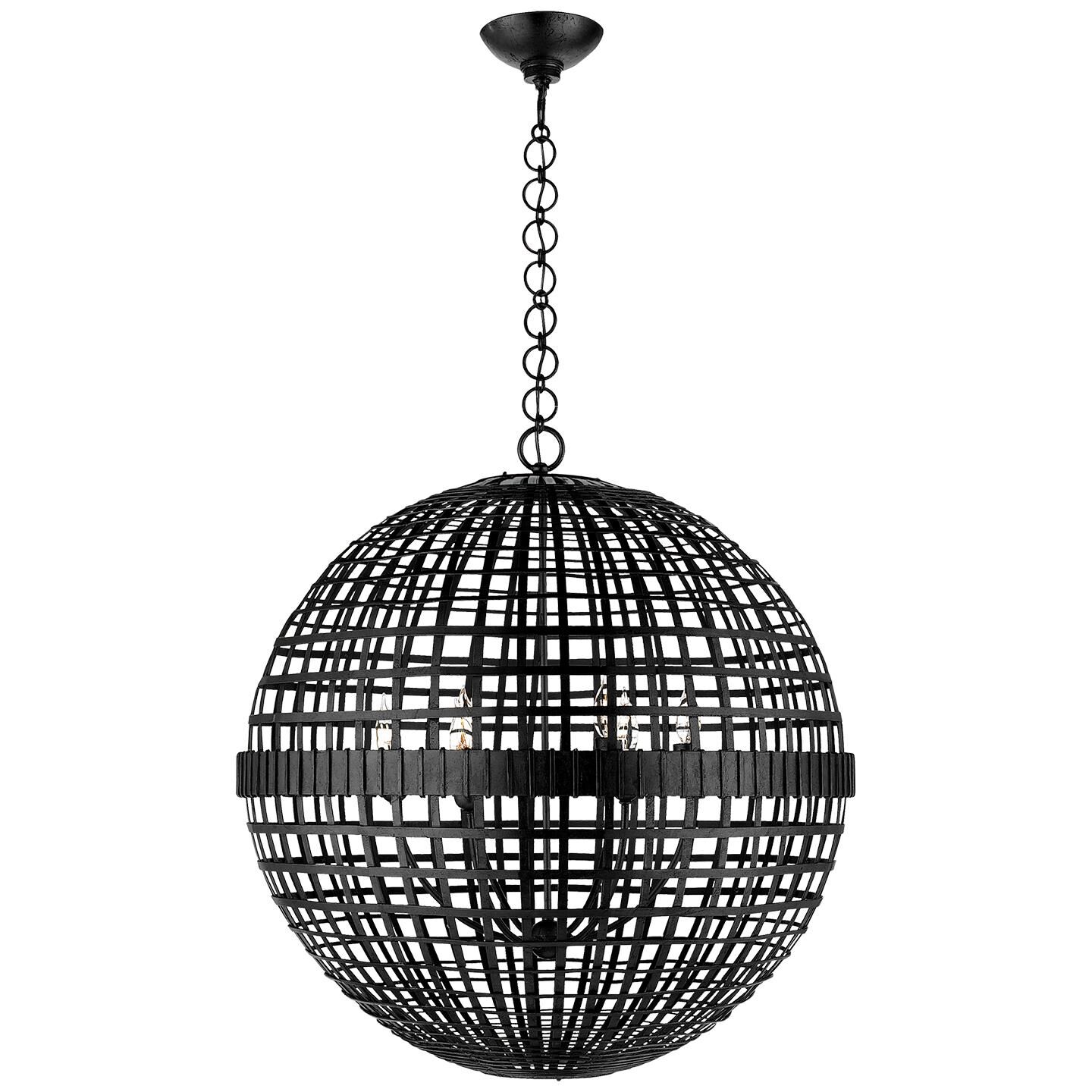 AERIN Mill 30 Inch Cage Pendant by Visual Comfort Signature Collection