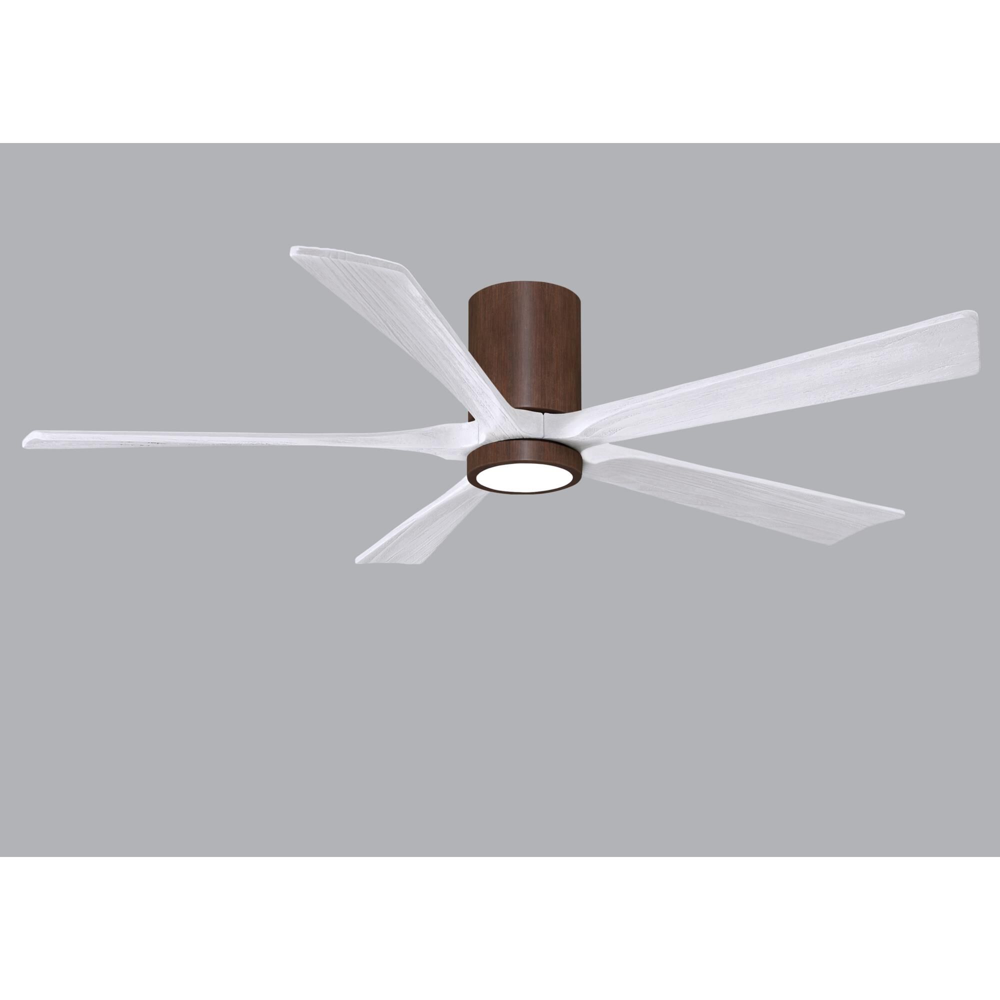 Irene 60 Inch Flush Mount Fan with Light Kit by Matthews Fan Company