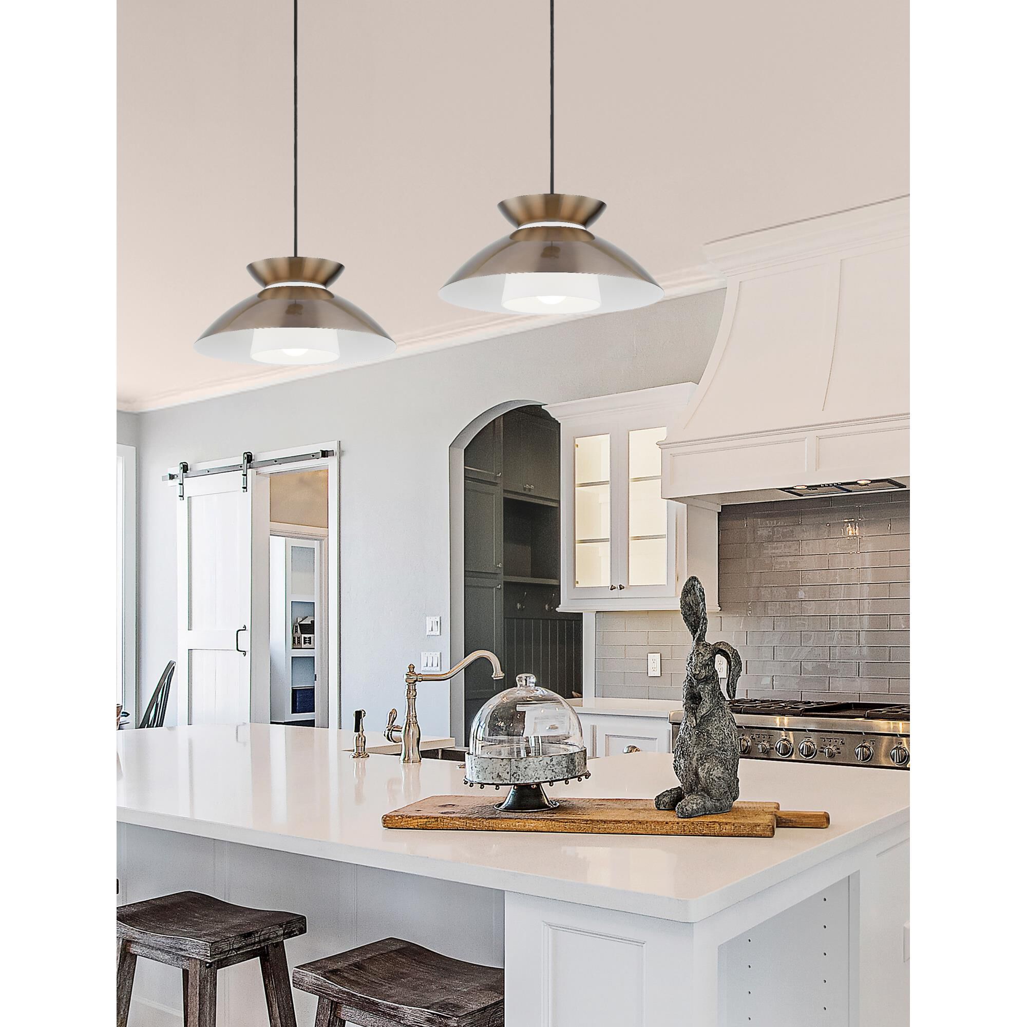 Fusion - Noreen 14 Inch Large Pendant by Justice Design Group