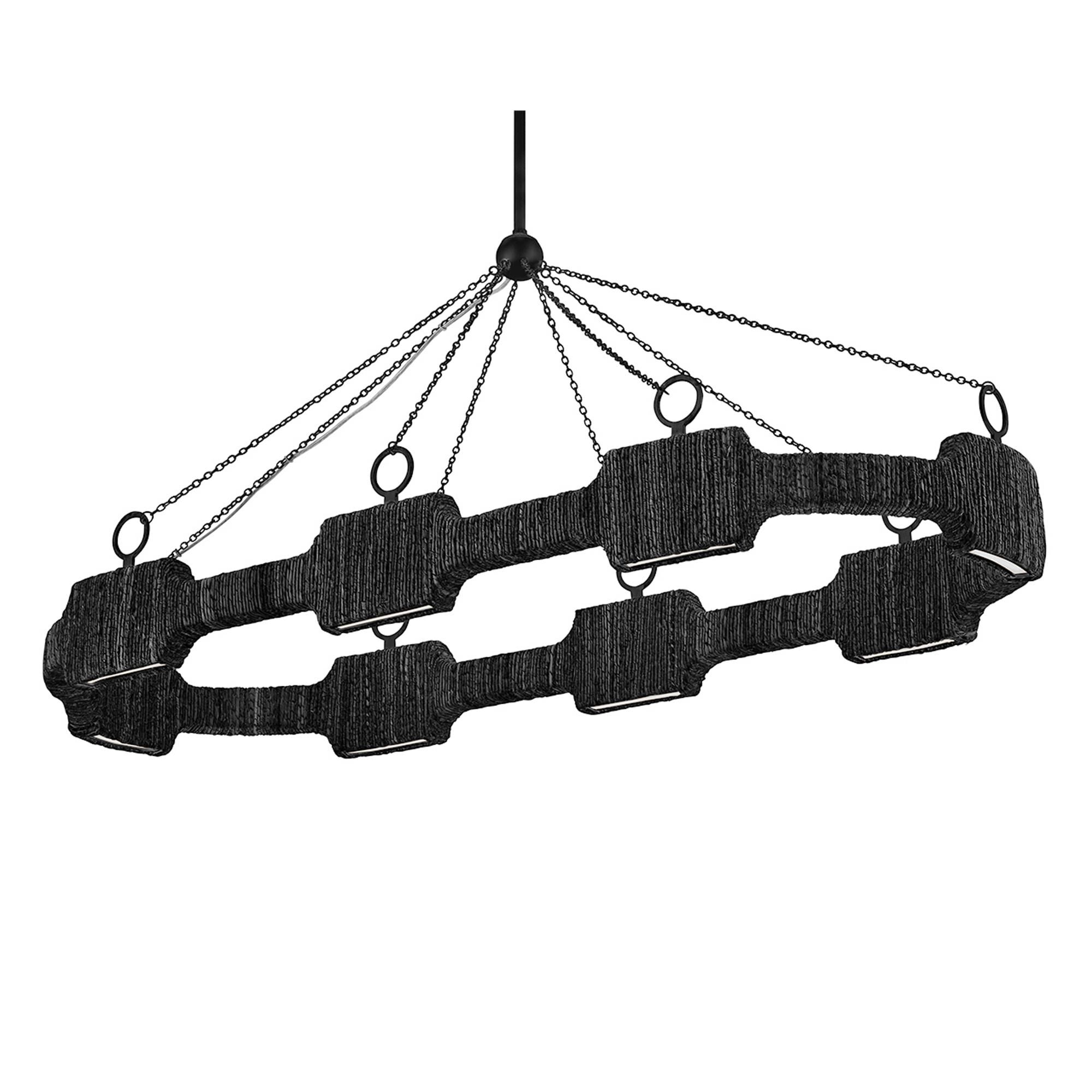 Lisa McDennon Raffi Medium Linear Chandelier,