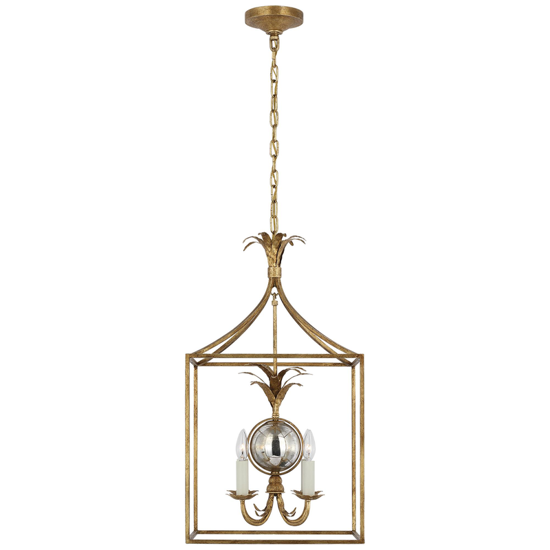 Chapman and Myers Gramercy 17 Inch Cage Pendant by Visual Comfort Signature Collection