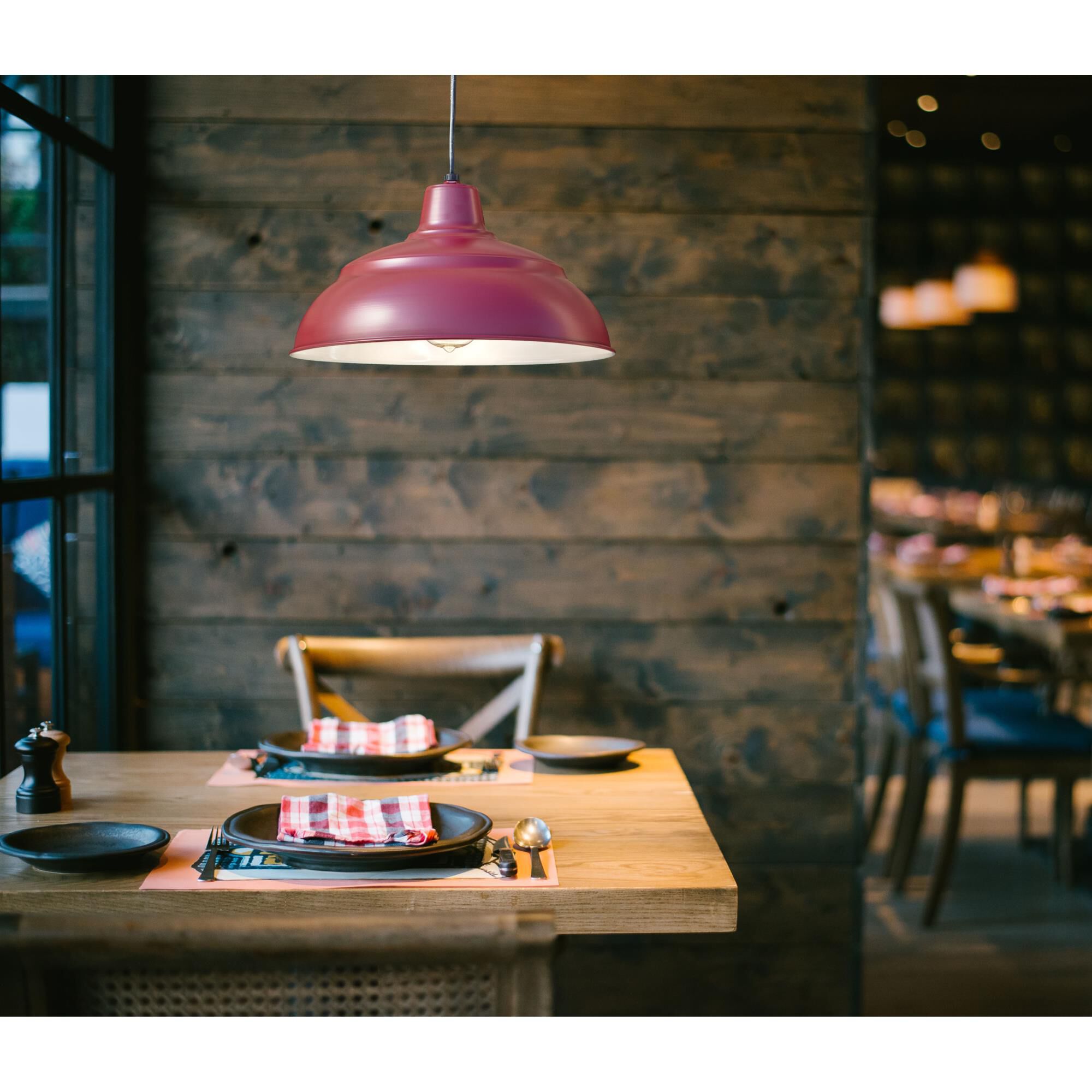 Shown in Satin Red finish