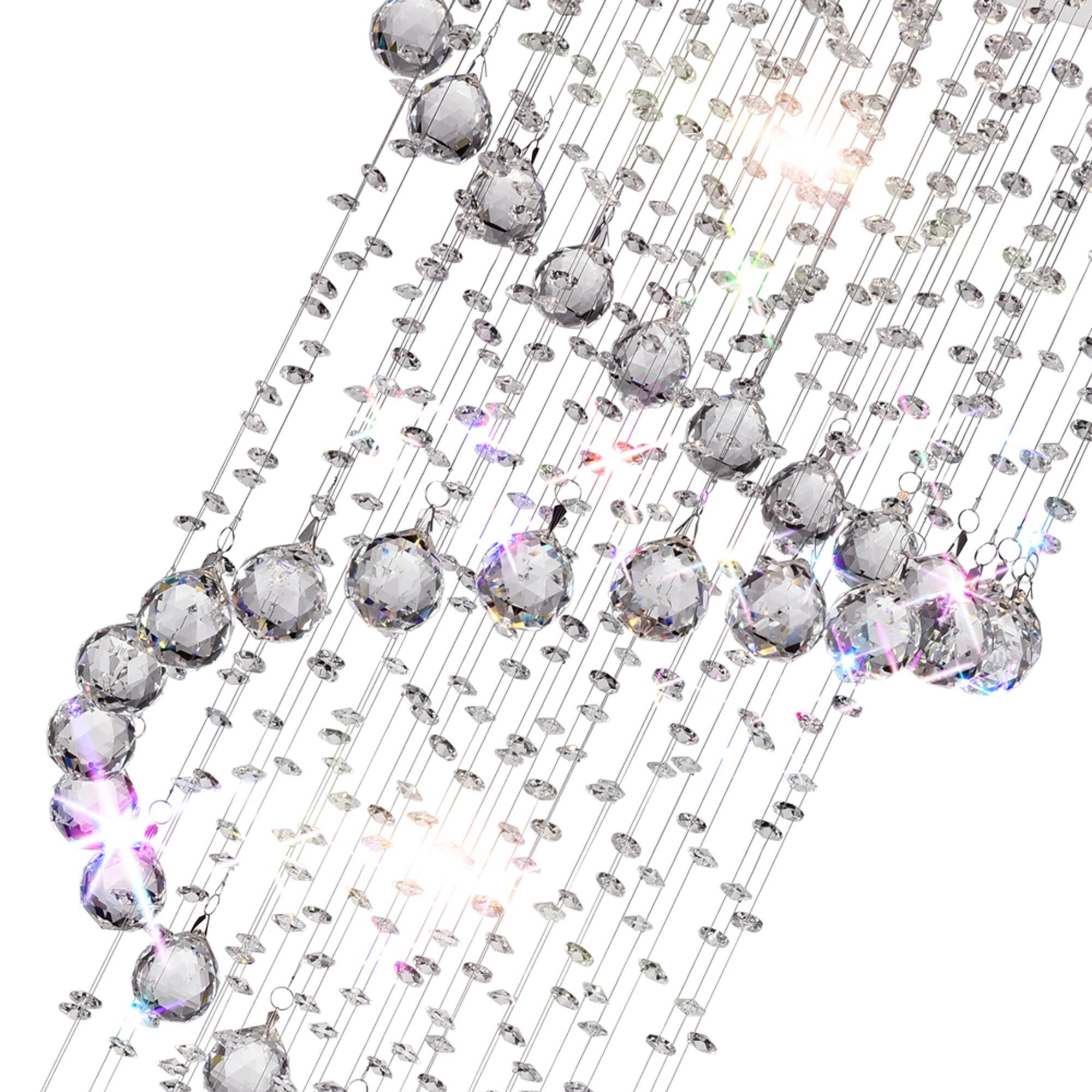 Spiral 20 Inch 7 Light Multi Light Pendant by CWI Lighting