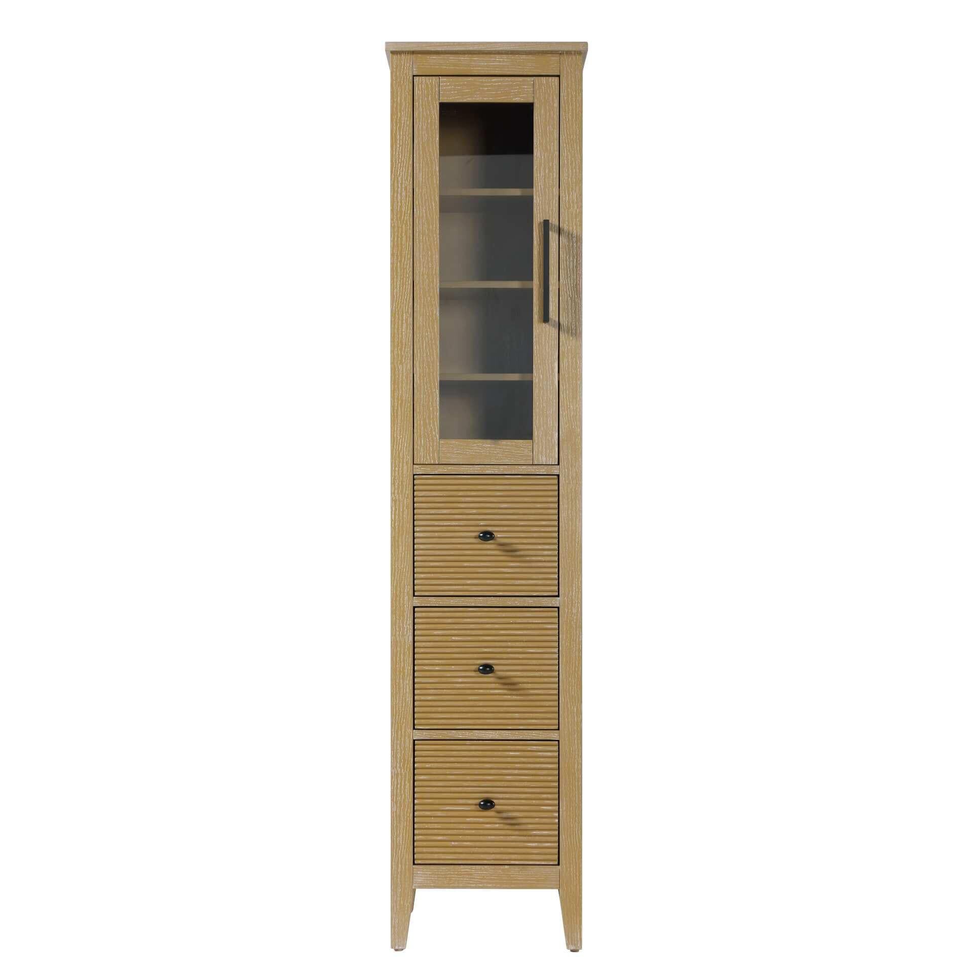 Shown in Linen Oak finish