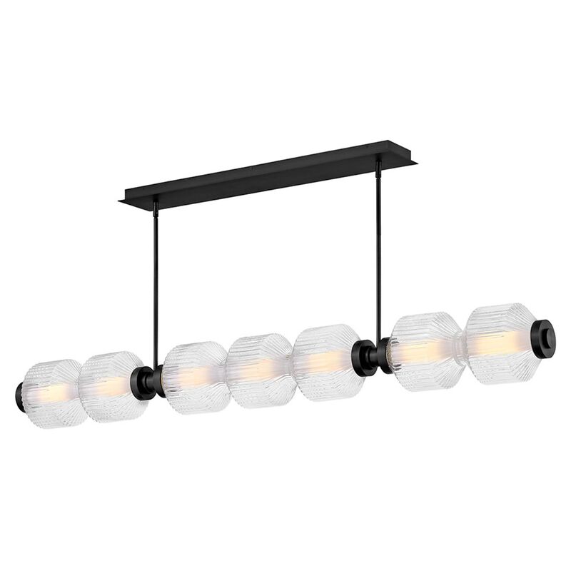 Reign 69 Inch Linear Suspension Light by Fredrick Ramond