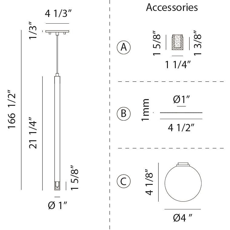 Matteo Lighting Reigndrop Large Pendant