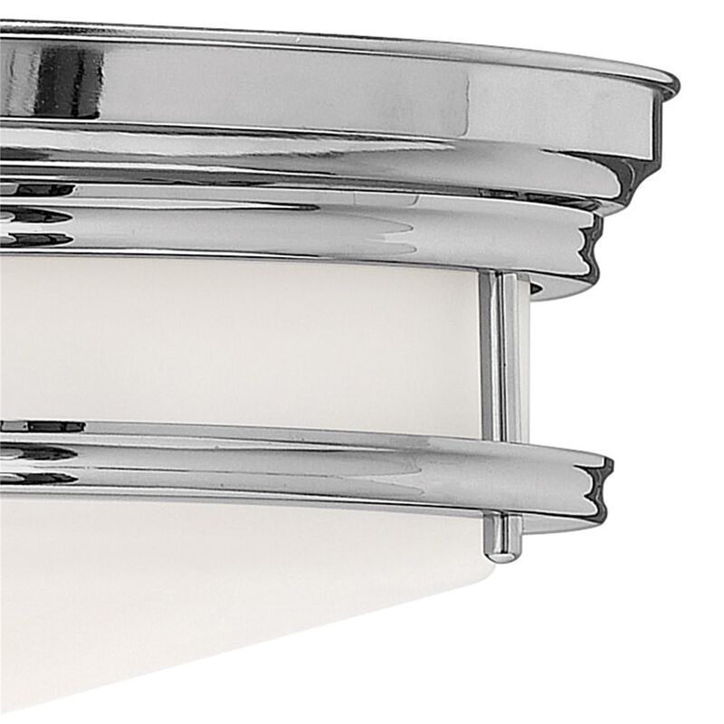 Hadley 14 Inch 3 Light Flush Mount by Hinkley