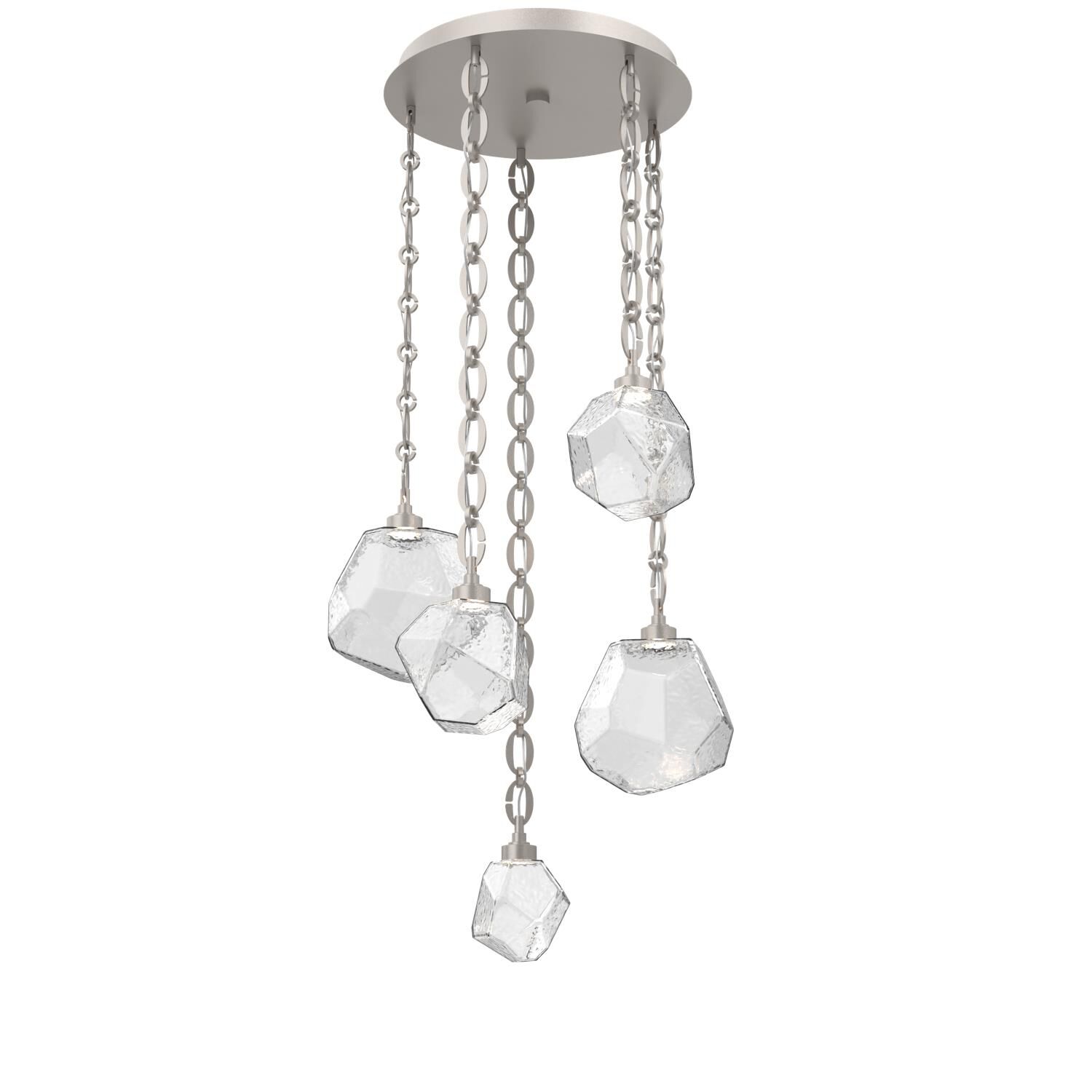 Levi Wilson Gem 23 Inch Multi Light Pendant by Hammerton Studio
