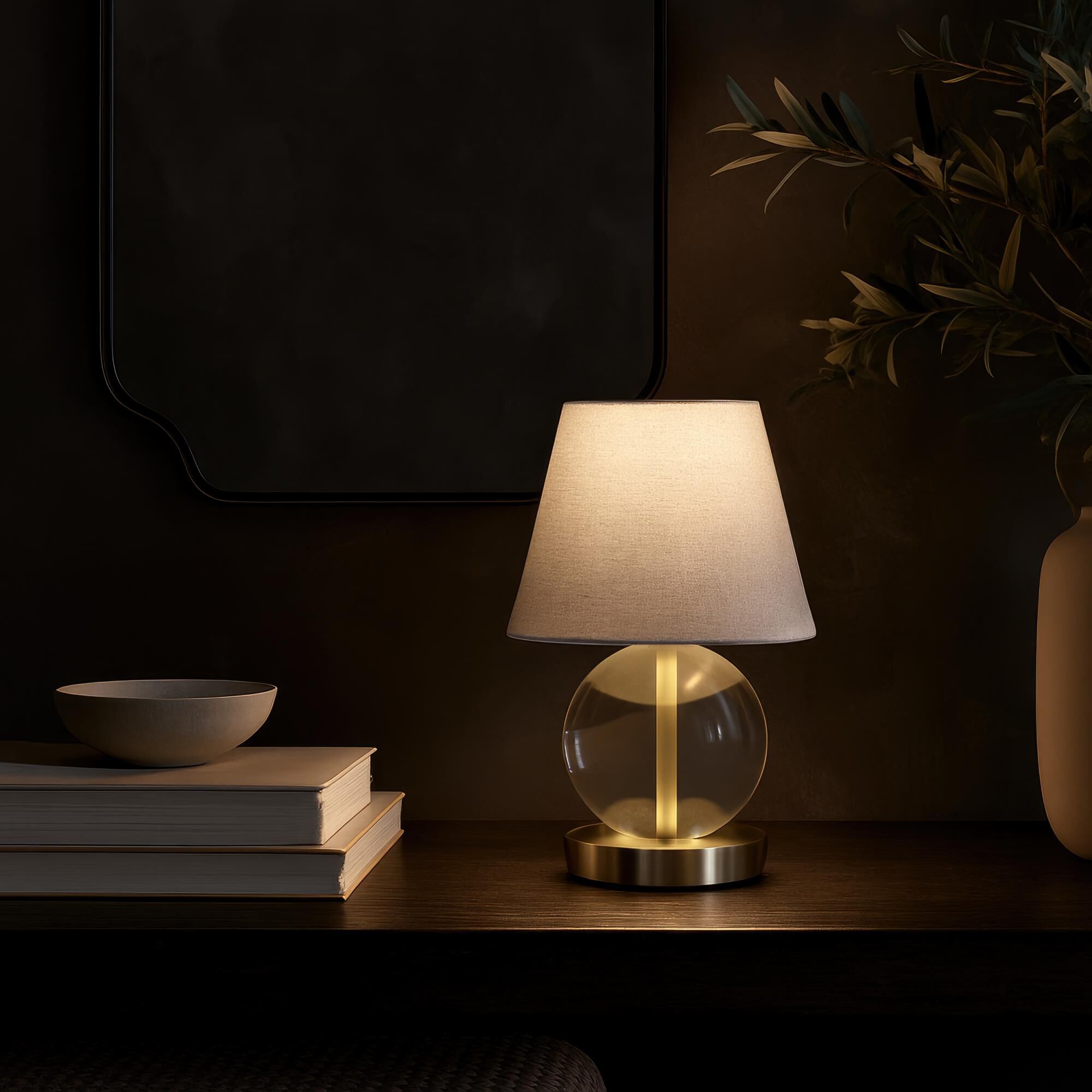 Ciana Lighting Mona & Lisa 11 Inch Table Lamp by Varaluz