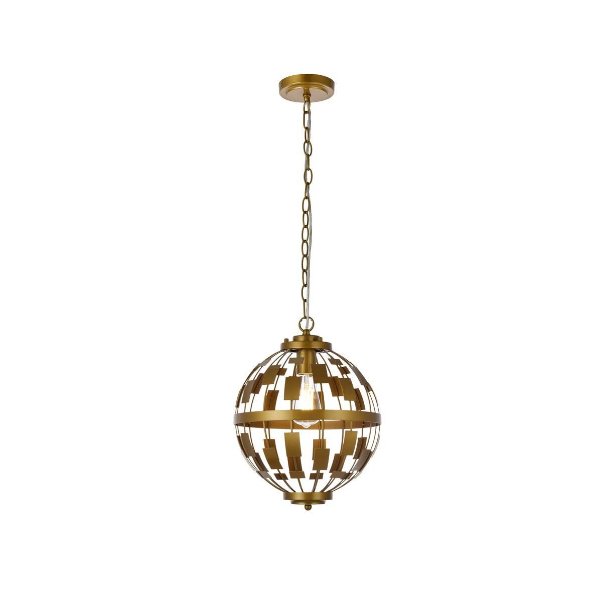 Elegant Lighting Levante 12 Inch Mini Pendant