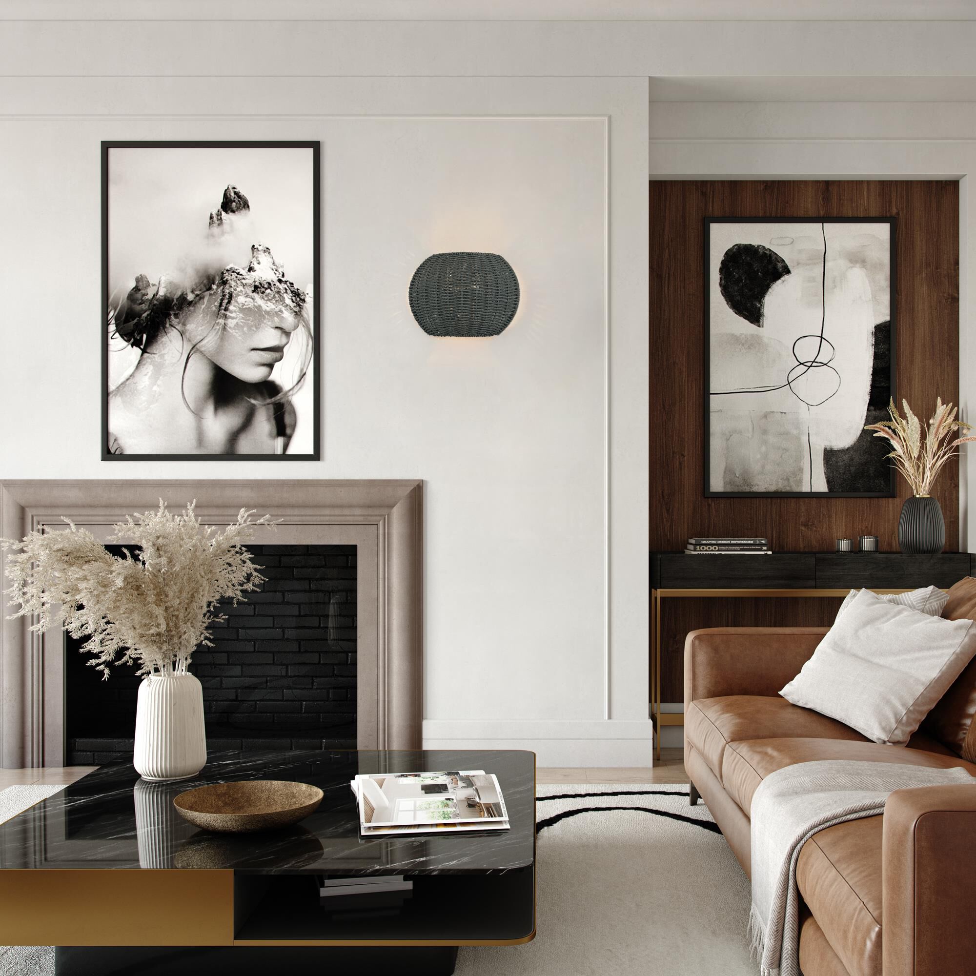 Deluna 8 Inch Wall Sconce by Livex Lighting