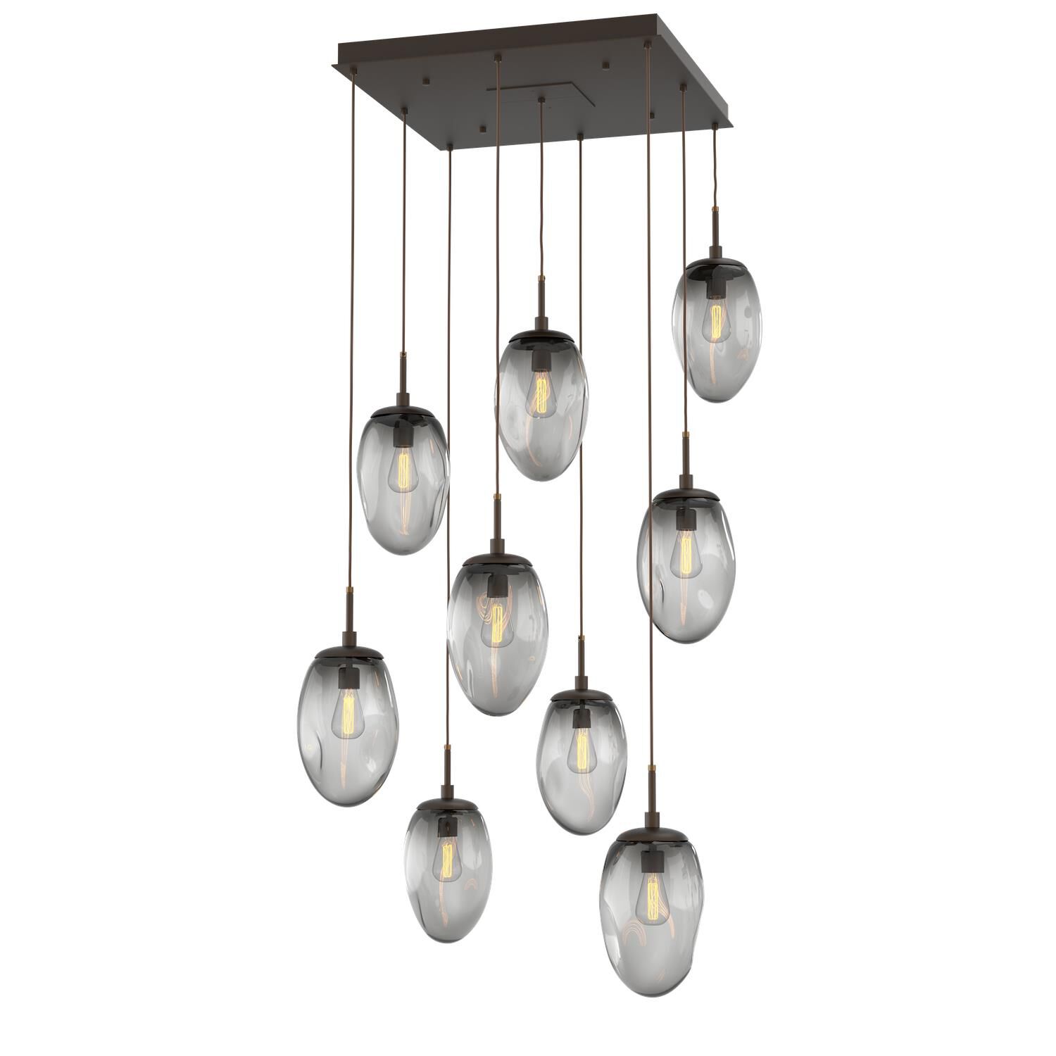 Levi Wilson Nebula 29 Inch 9 Light Multi Light Pendant by Hammerton Studio