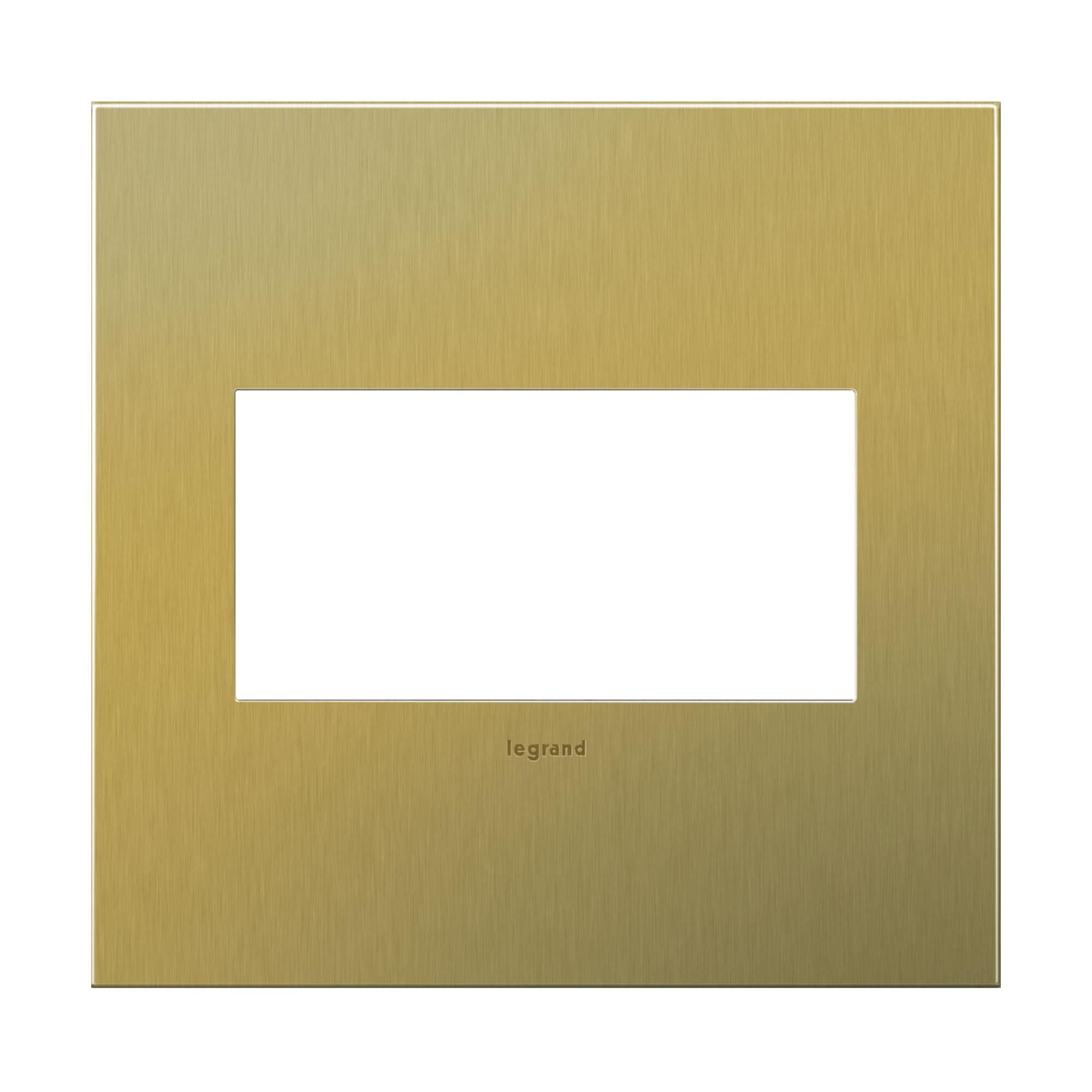 adorne Cast Metals 2 Gang Wall Plate by Legrand