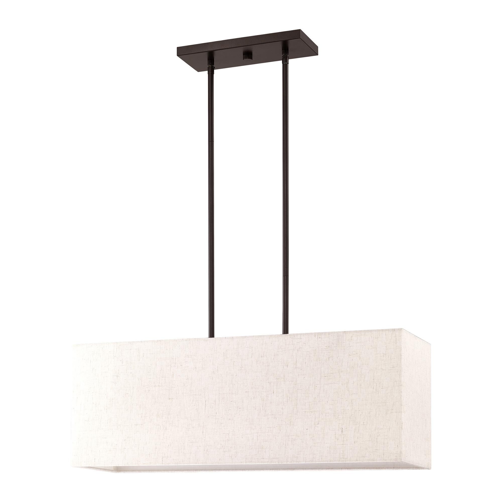 Summit 28 Inch 3 Light Linear Suspension Light by Livex Lighting