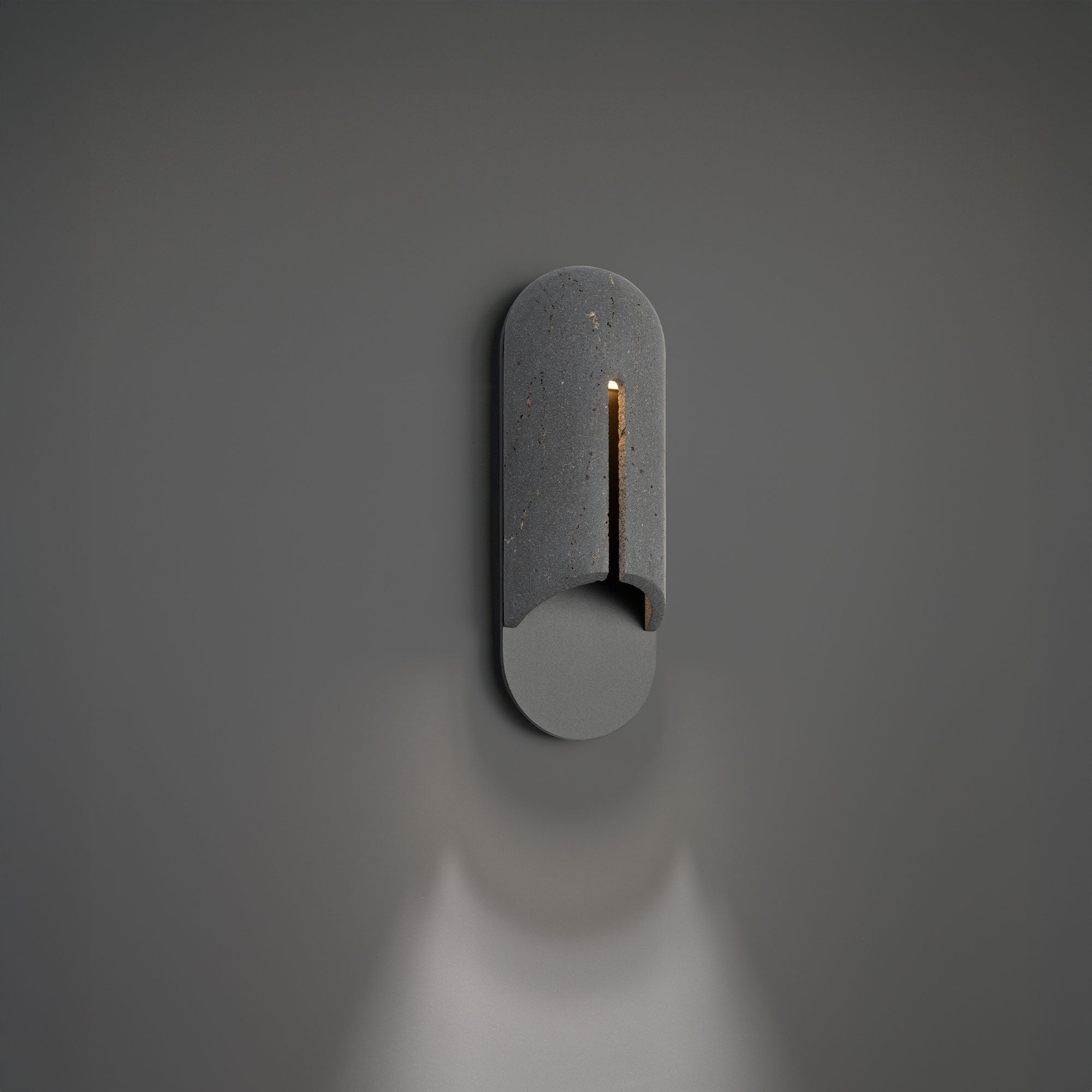 Shown in Basalt Stone and Black finish