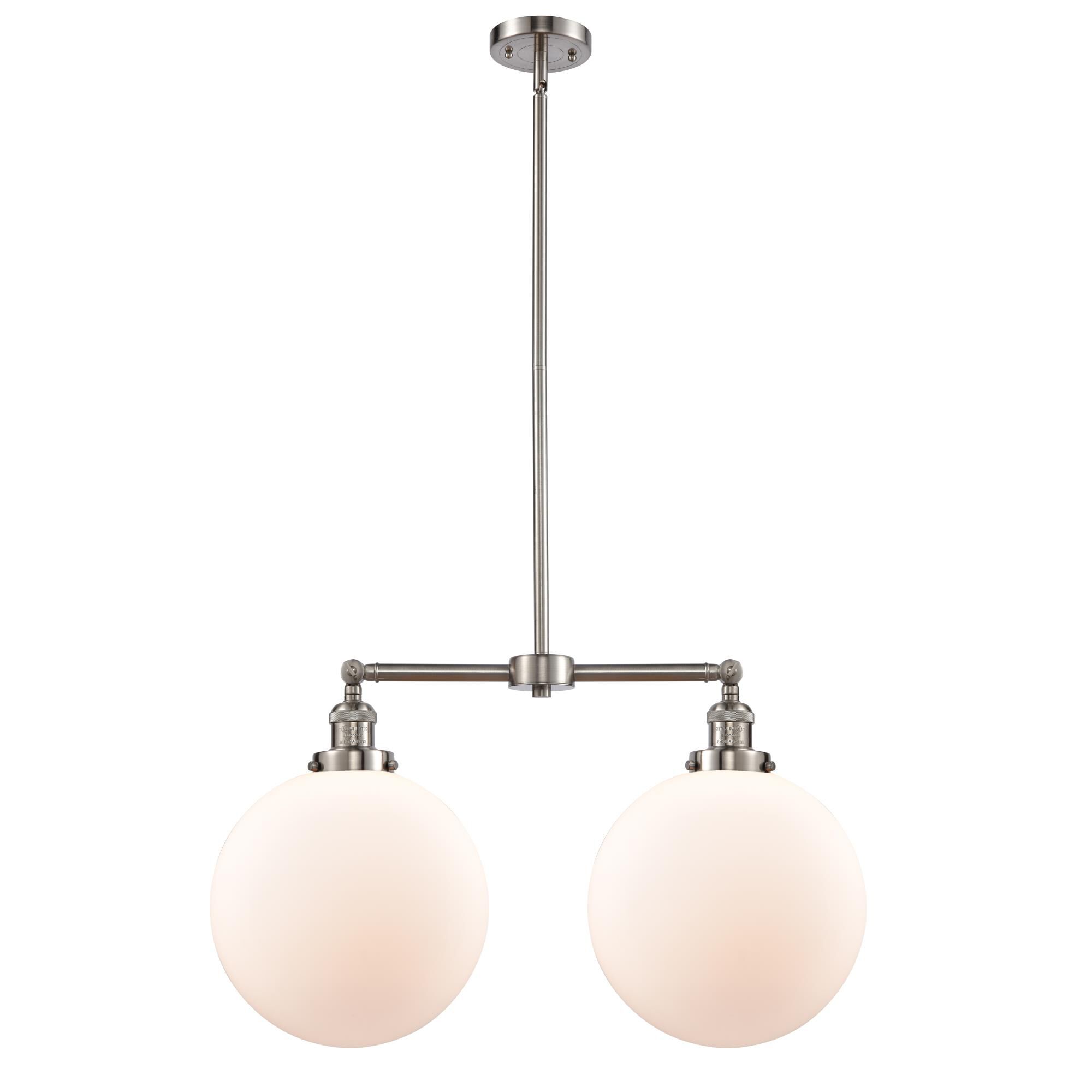 Bruno Marashlian XX-Large Beacon 27 Inch 2 Light Linear Suspension Light by Innovations Lighting