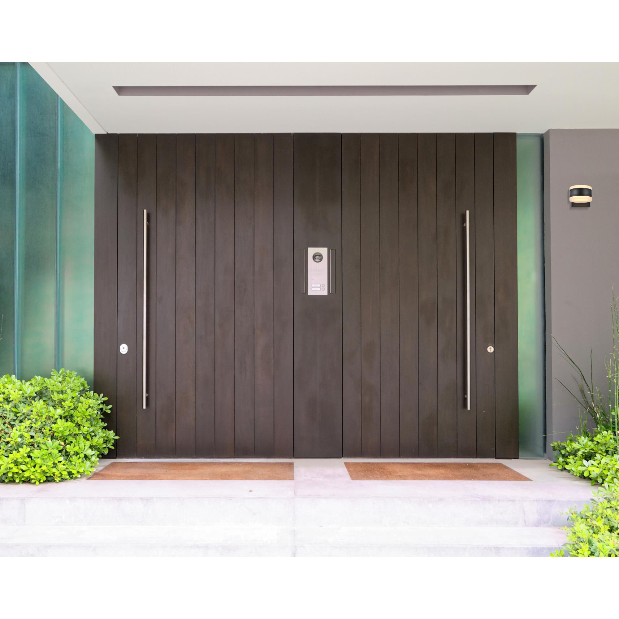 Elegant Lighting Raine 4 Inch Tall LED Outdoor Wall Light