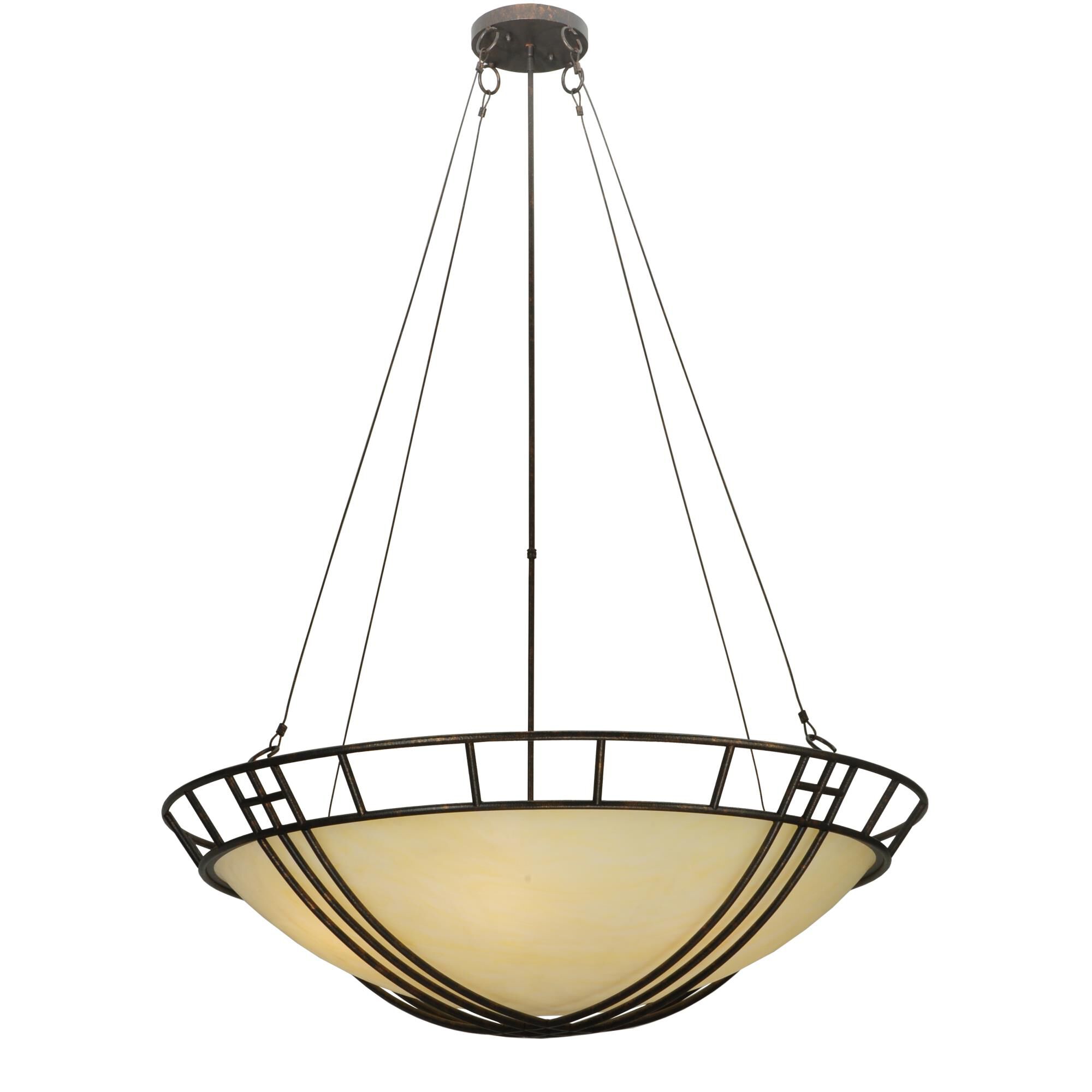 Flowing Cross 48 Inch Large Pendant by Meyda Lighting