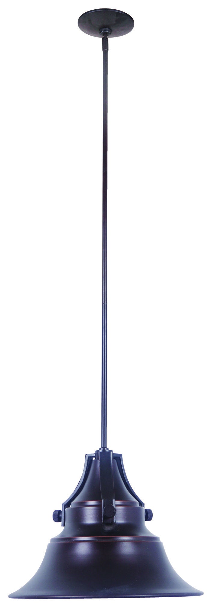 Shown in Oiled Bronze Gilded finish and 0.0 glass and 0.0 shade