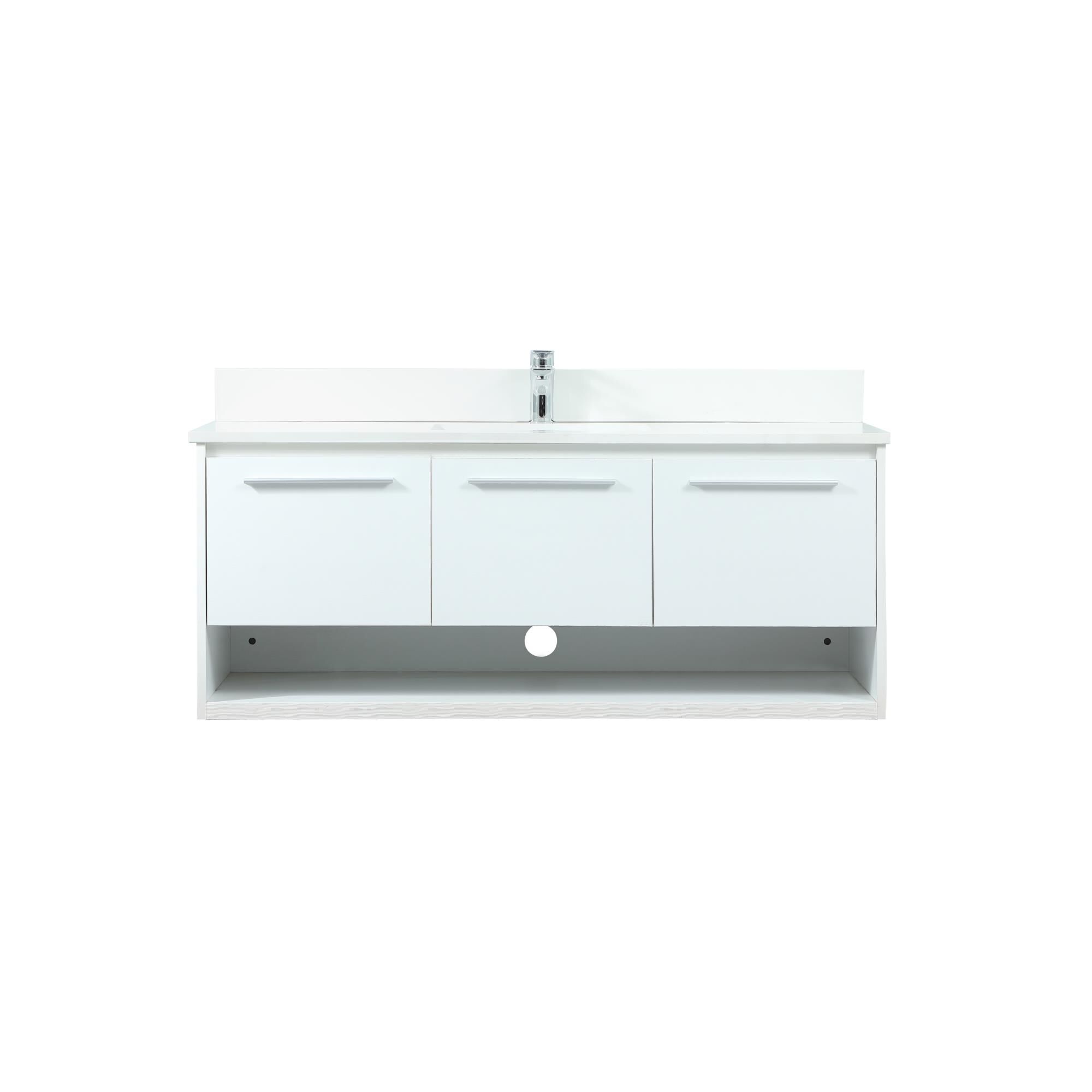 Shown in White finish