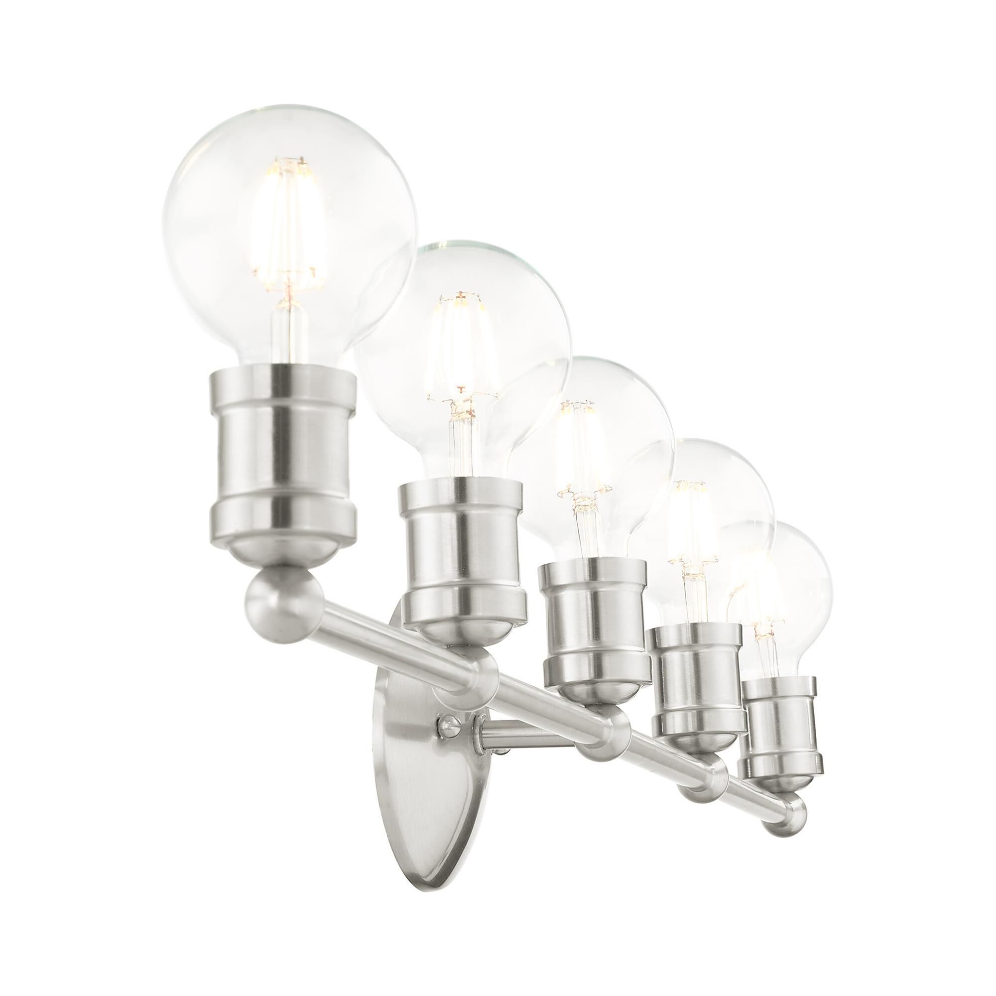 Shown in Brushed Nickel finish