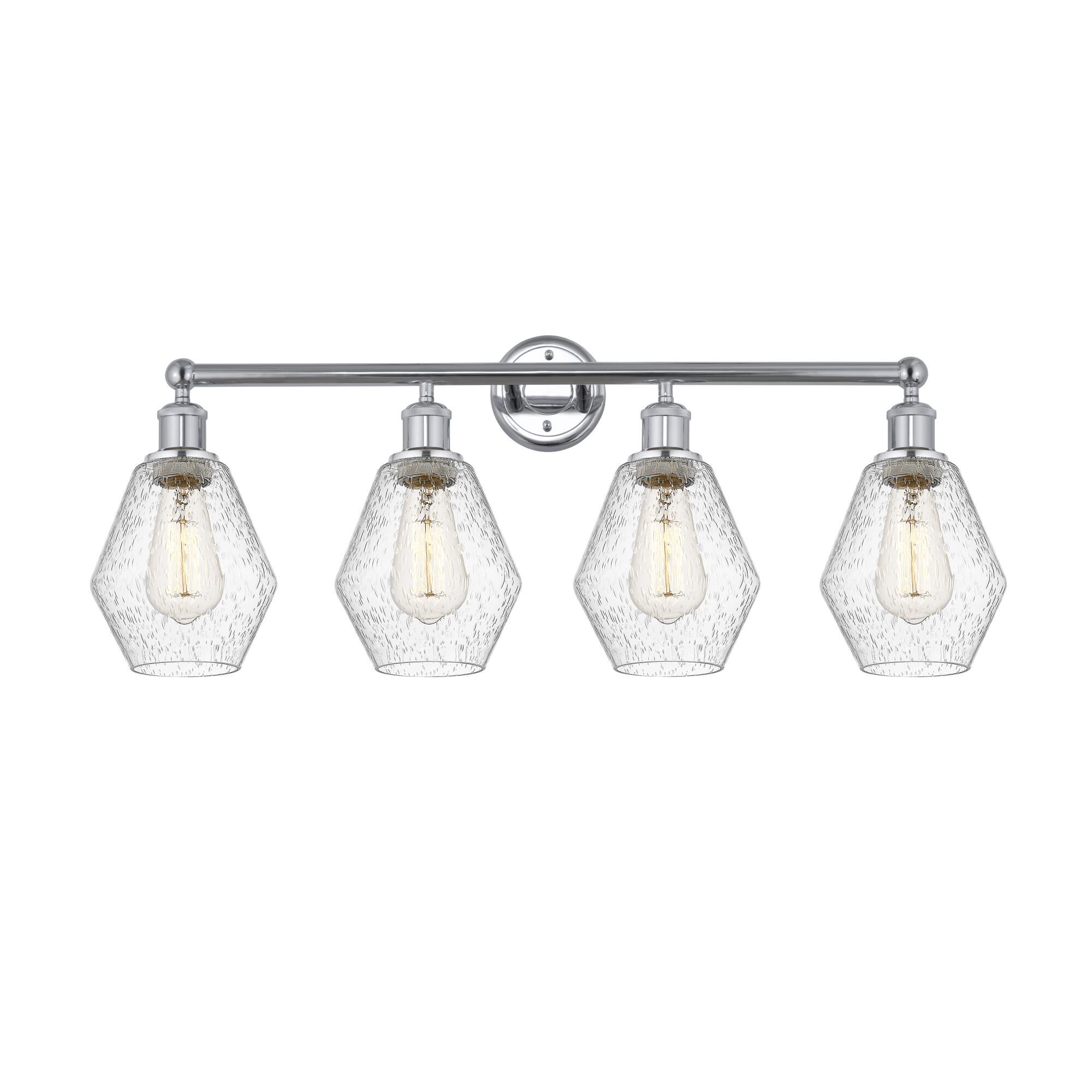 Shown in Polished Chrome, Seedy finish and Seedy glass and Seedy Glass shade