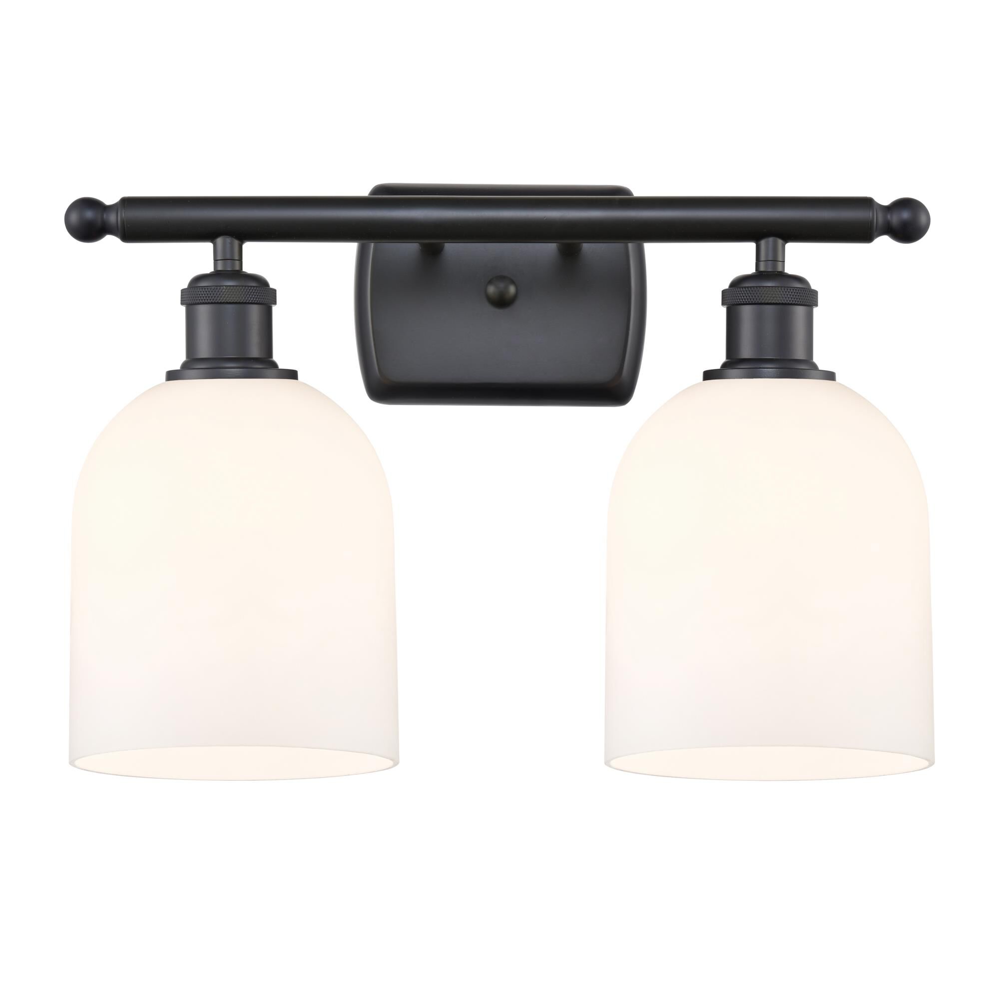 Shown in Matte Black finish and Glossy White glass