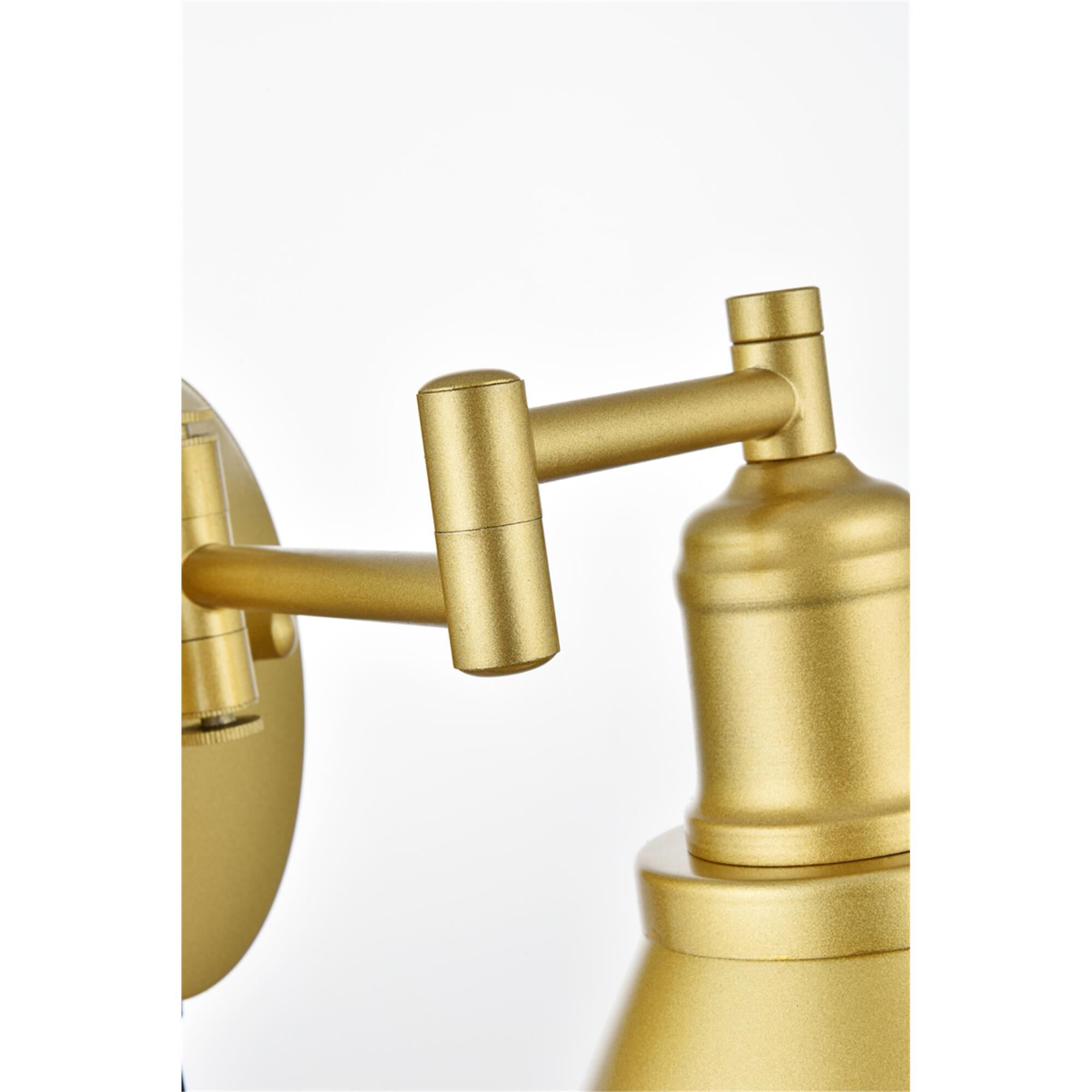 Judson 8 Inch Wall Swing Lamp by Elegant Lighting