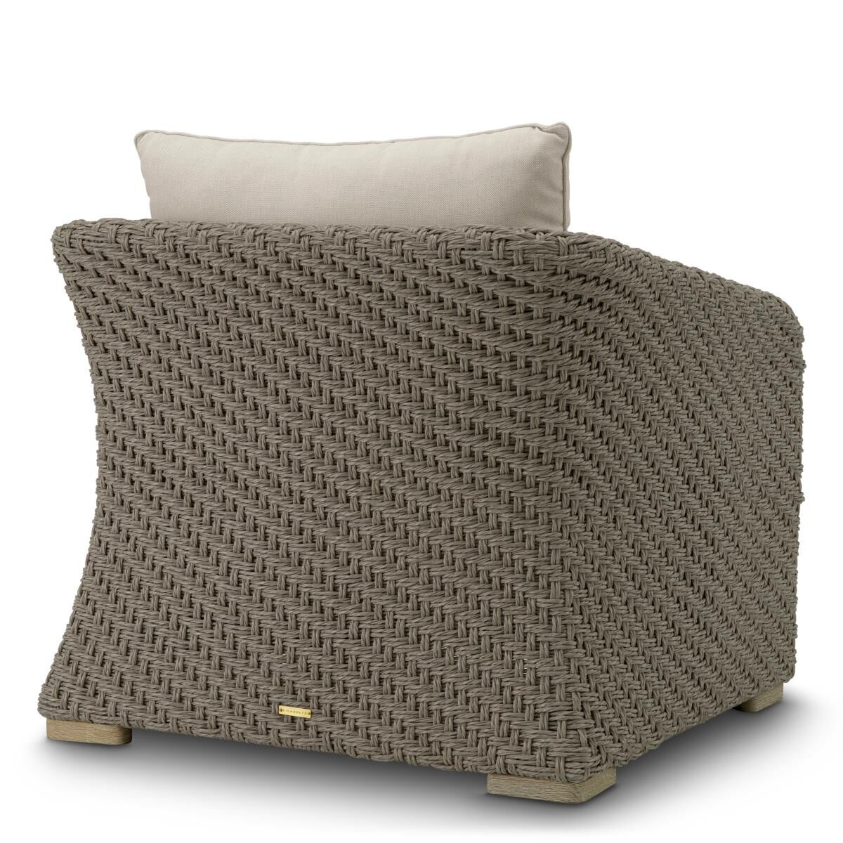 Shown in Faux Woven Rattan, Viola Sand finish