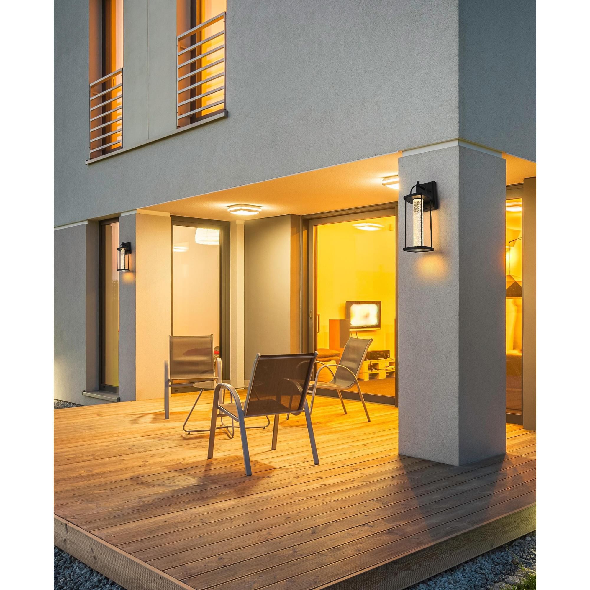 Zev 15 inch Outdoor Wall Light by Elegant Lighting