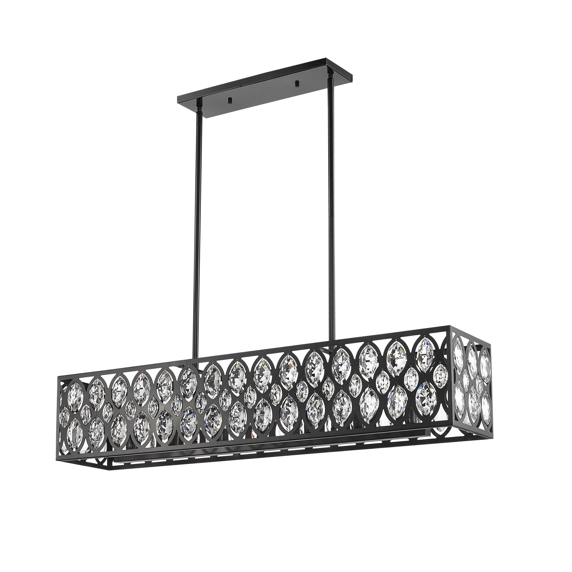 Dealey 43 Inch 7 Light Linear Suspension Light by Z-Lite