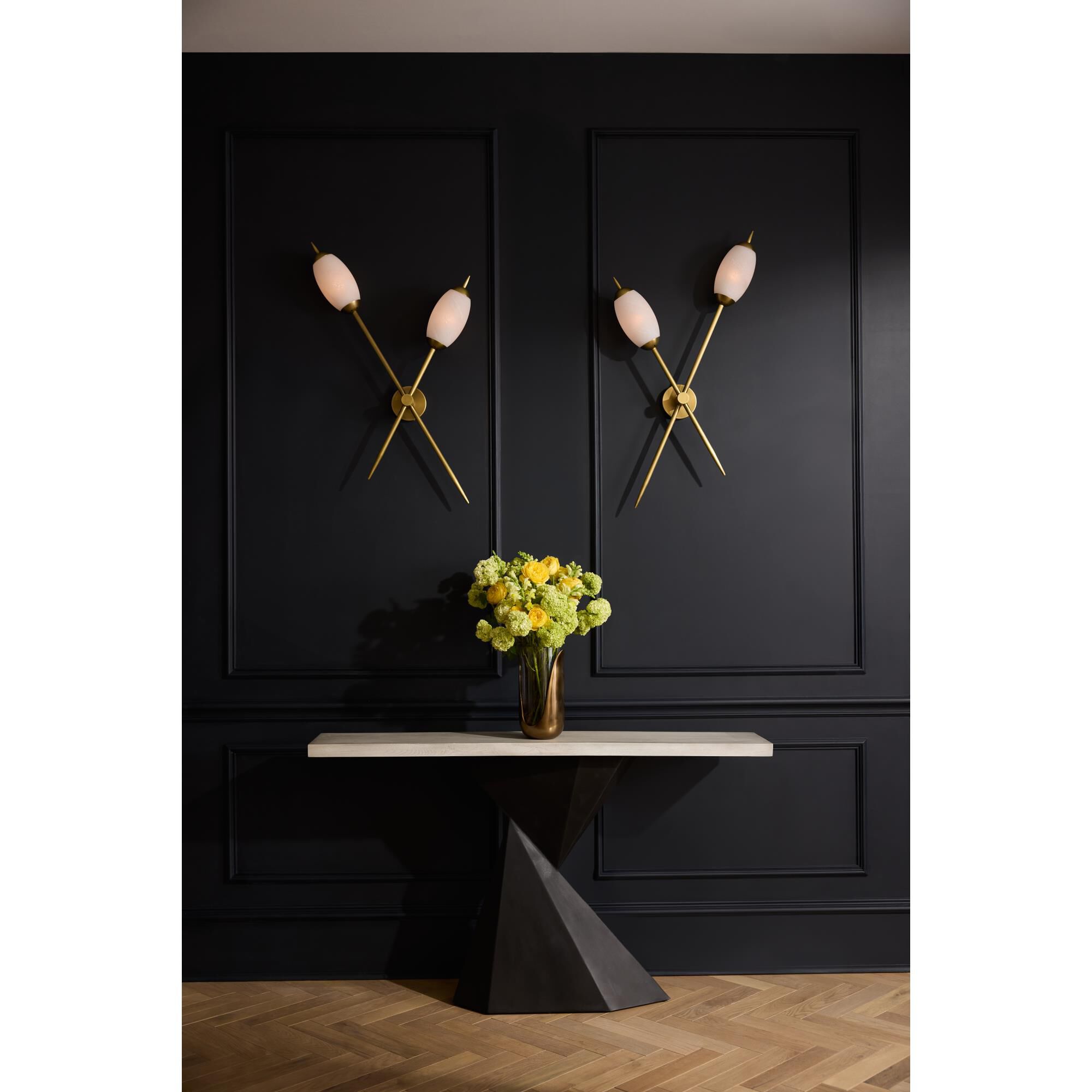 Shown in Antique Brass finish