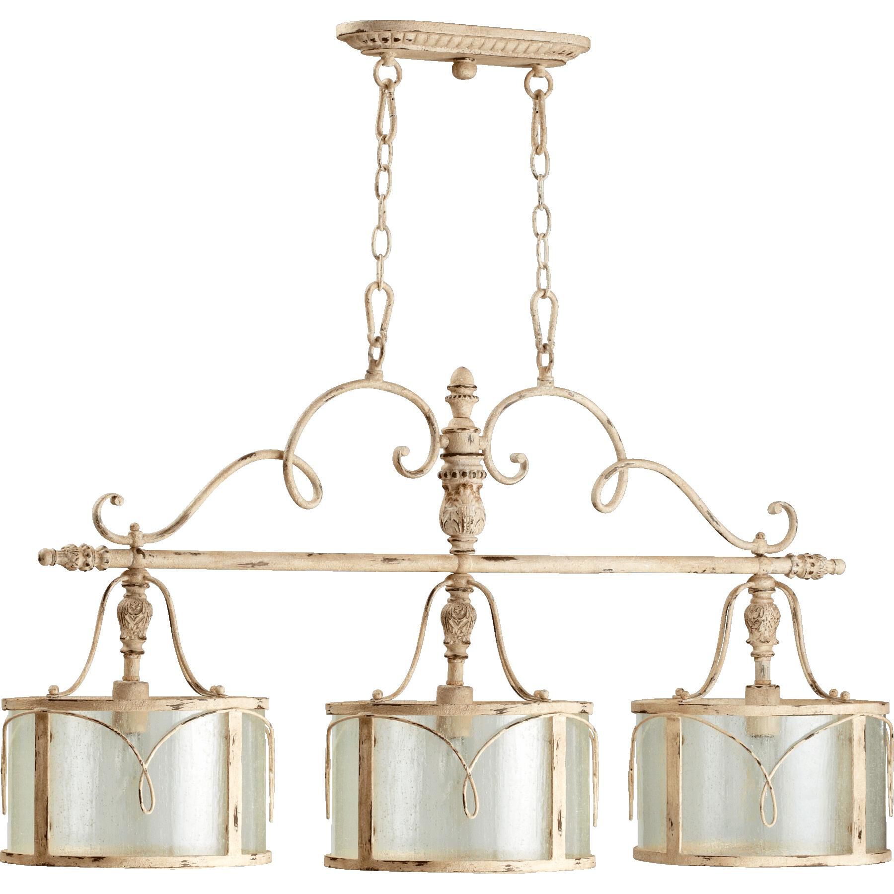 Salento 42 Inch 3 Light Linear Suspension Light by Quorum International