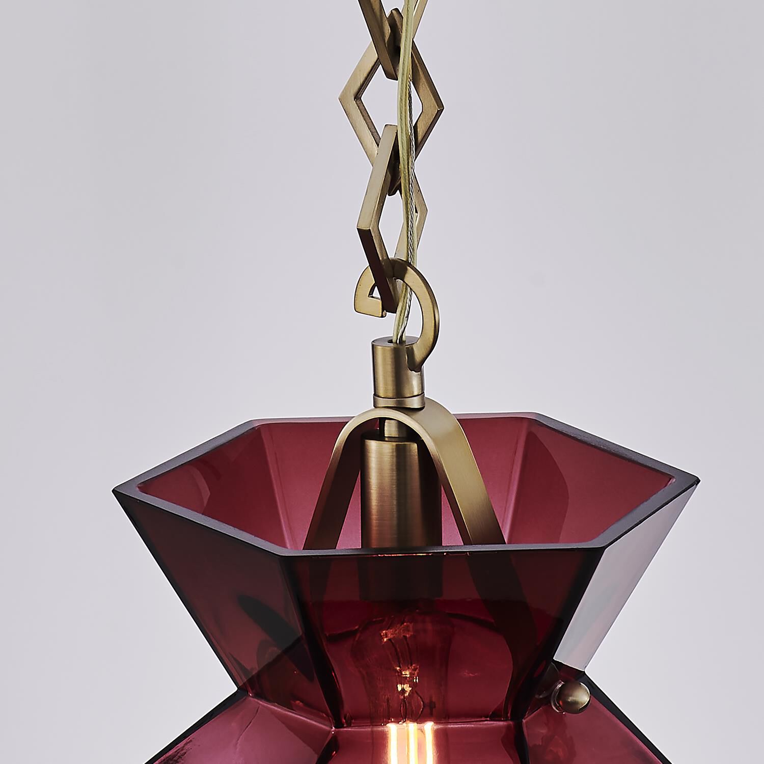 Bolsa 8 Inch Mini Pendant by Kalco Lighting