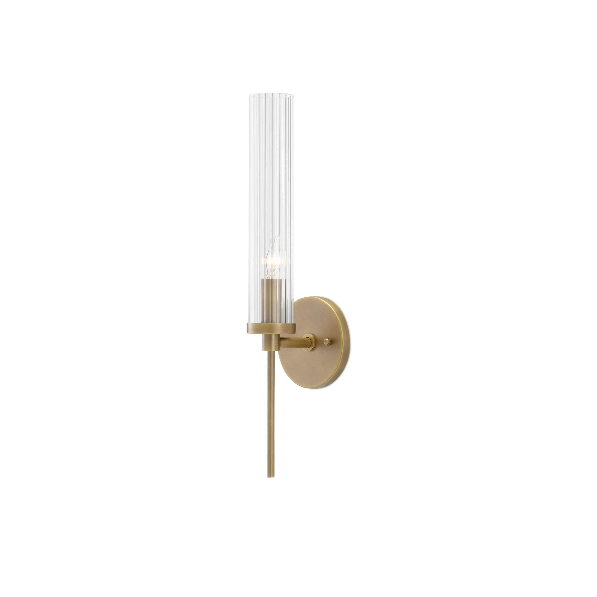 Shown in Antique Brass-Clear finish