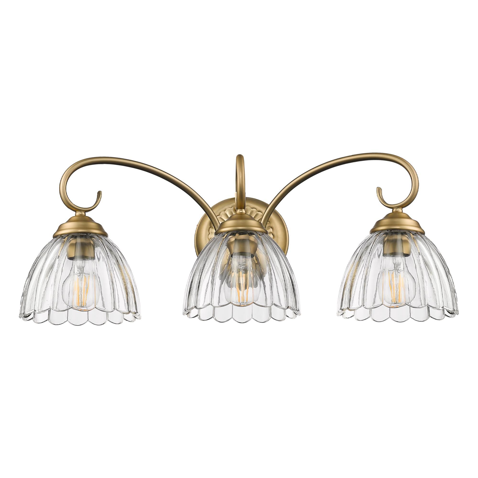 Audra 26 Inch Bath Vanity Light by Golden Lighting