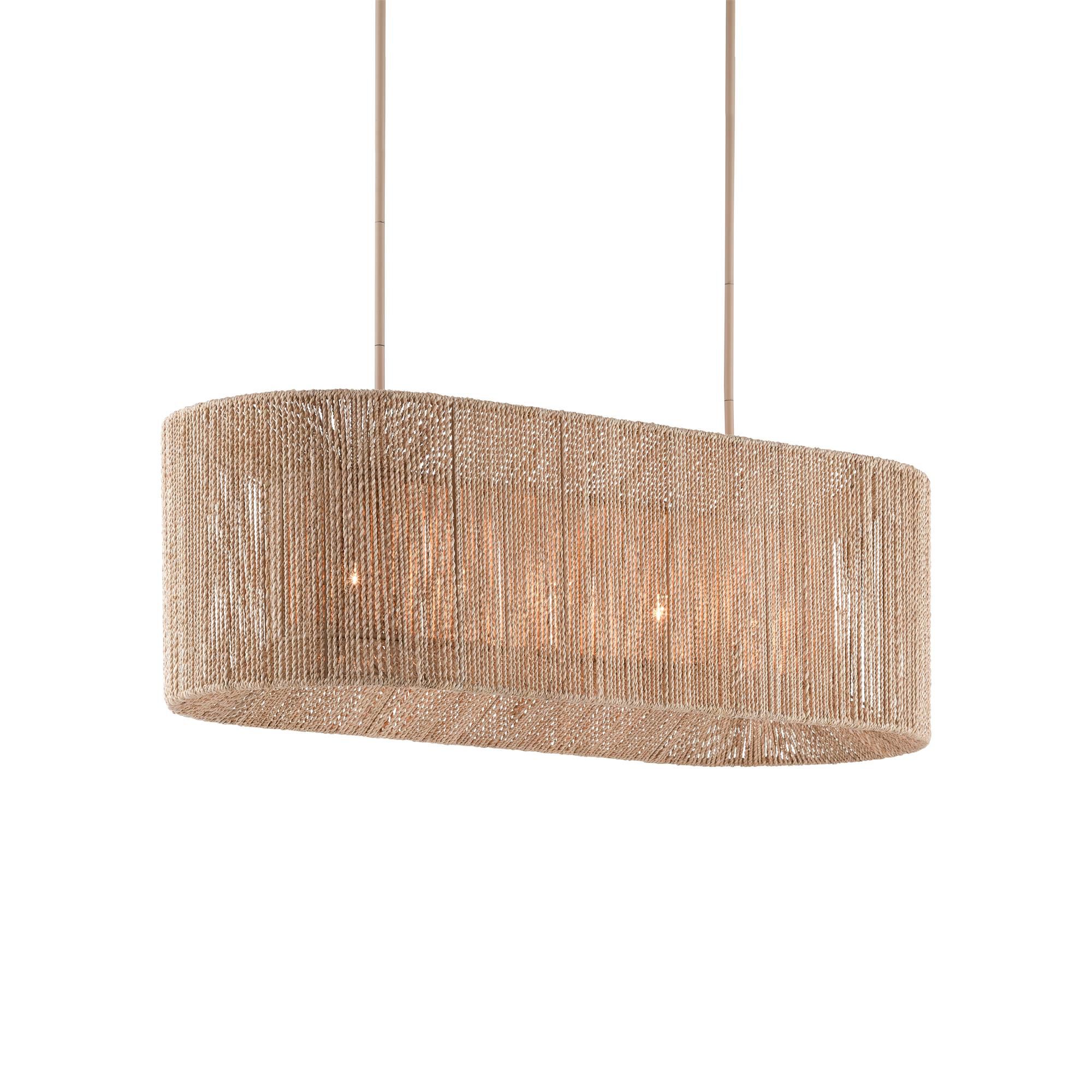 Shown in Natural Rope - Beige finish
