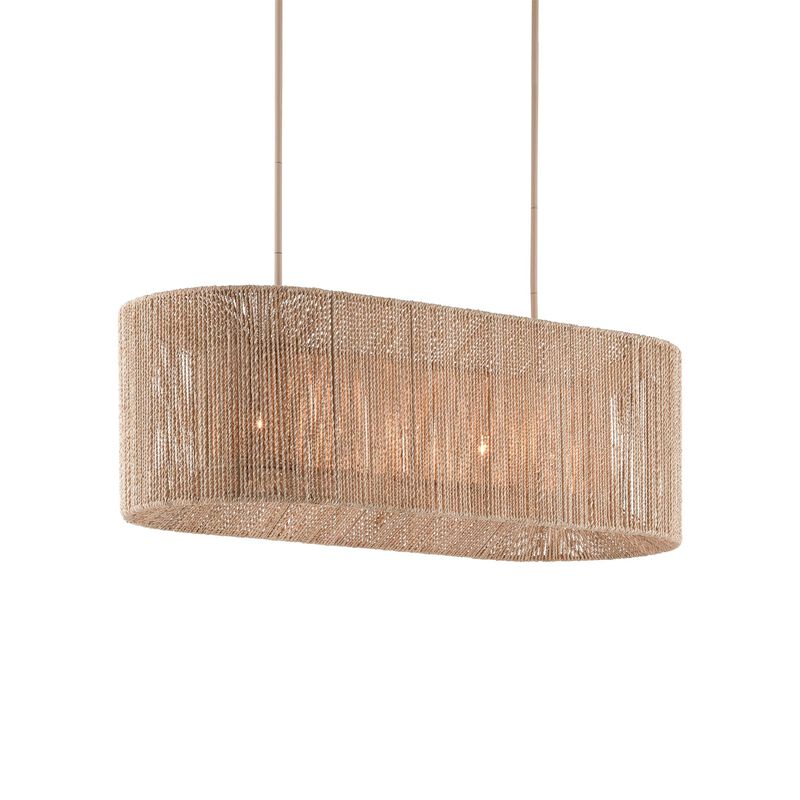Mereworth 42 Inch 5 Light Linear Suspension Light by Currey and Company