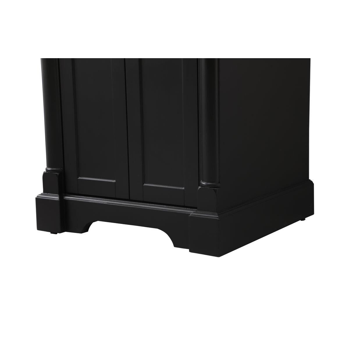 Shown in Black finish